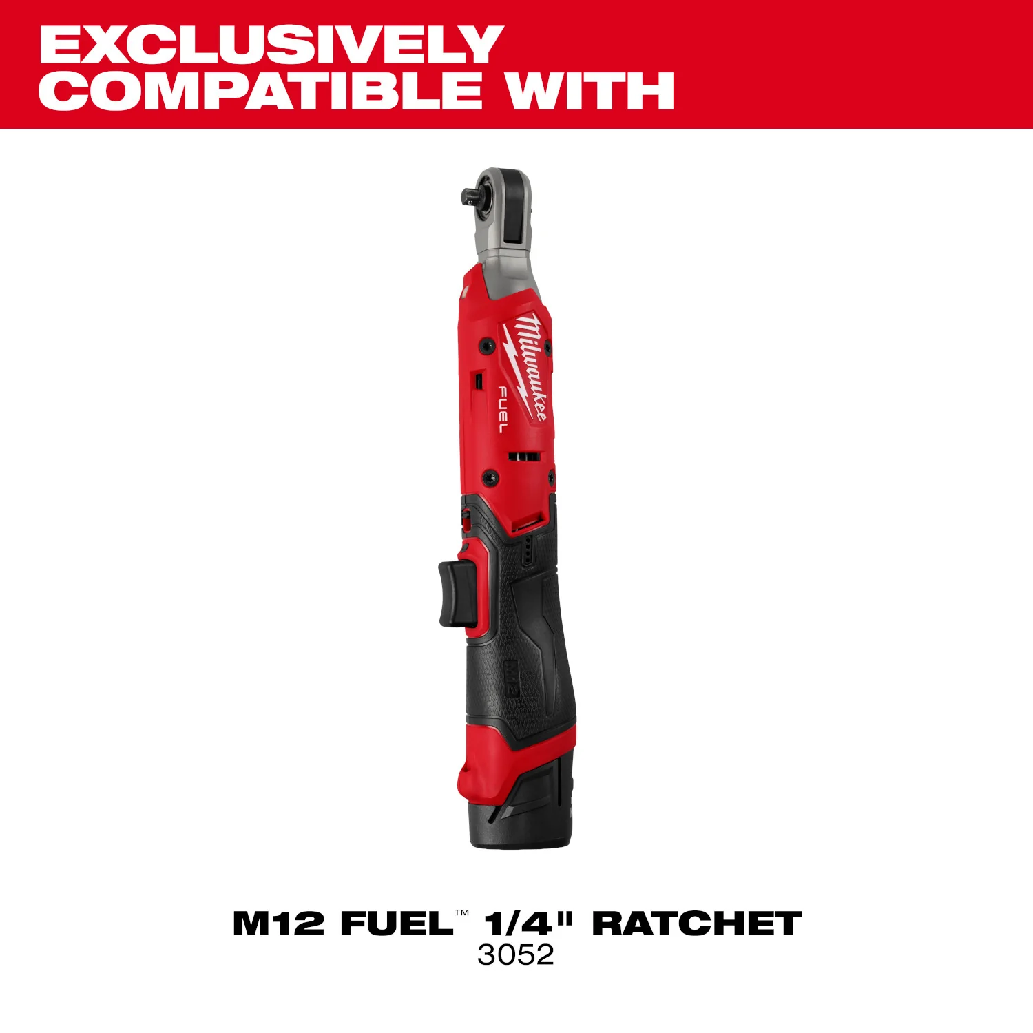 Milwaukee 49-16-3052 M12 FUEL 1/4-in. Ratchet Protective Boot - Image 2
