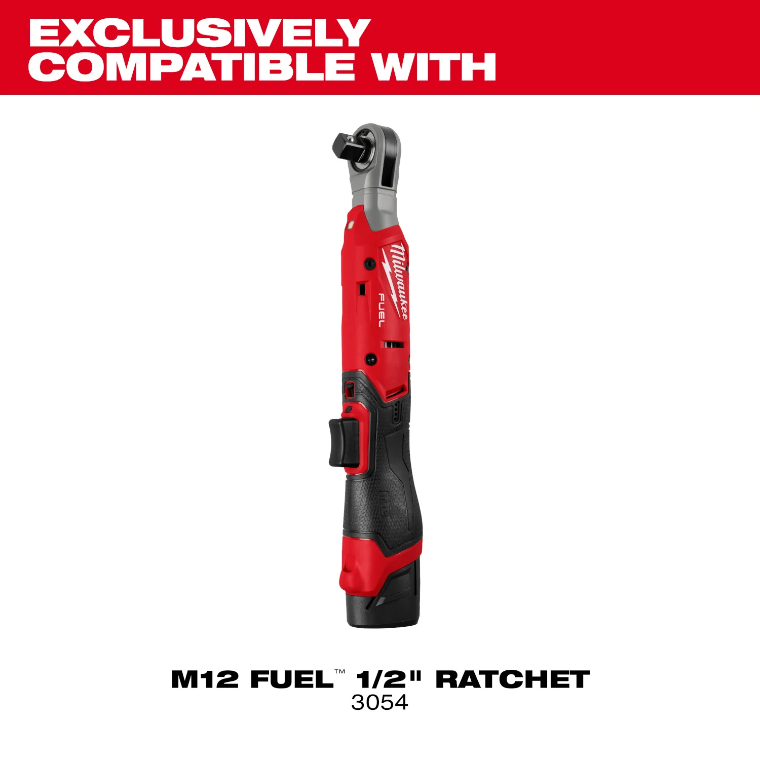 Milwaukee 49-16-3054 M12 FUEL 1/2-in. Ratchet Protective Boot - Image 3