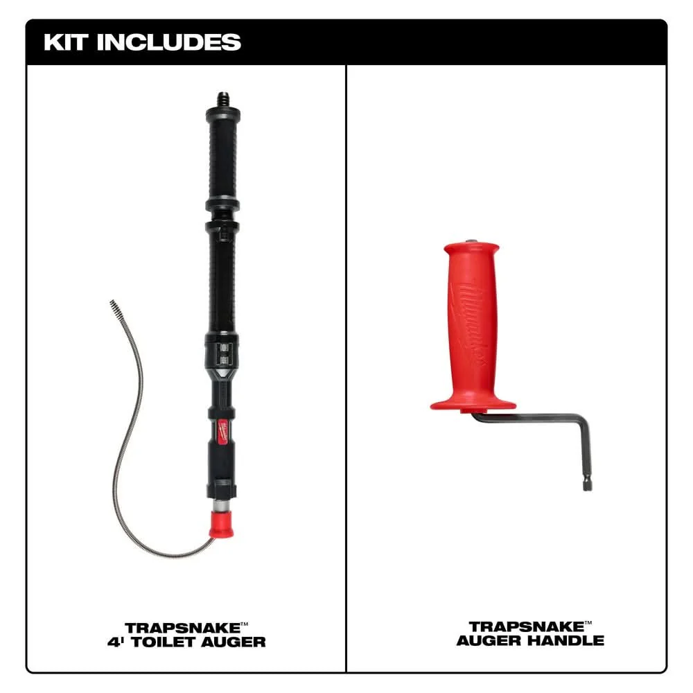 Milwaukee 49-16-3574 TRAPSNAKE 4' Urinal Auger - Image 2