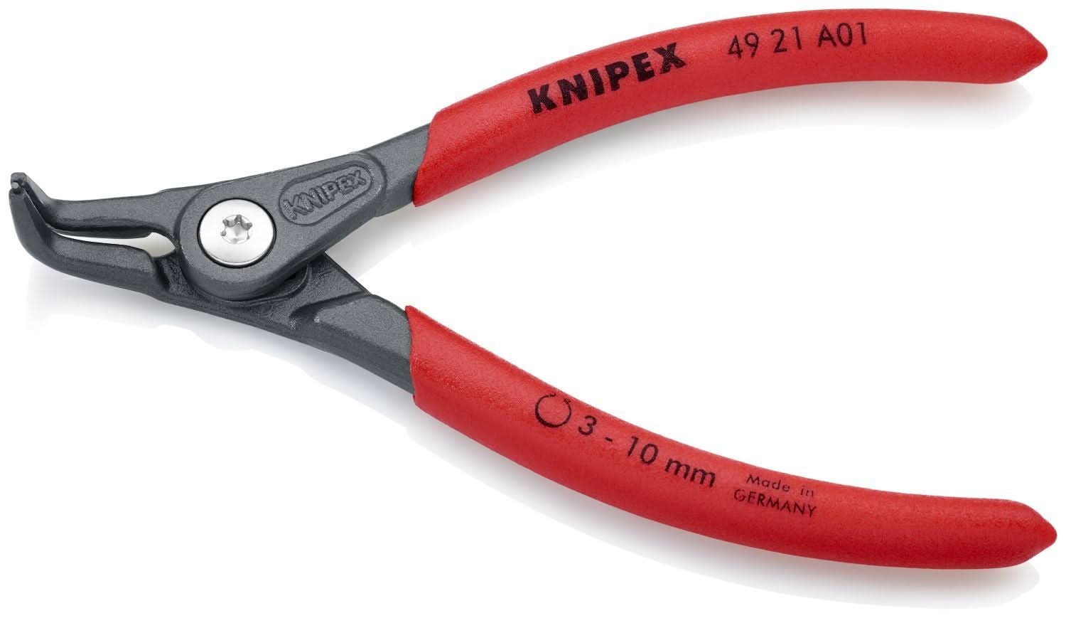 Knipex 49 21 A01 External 90&deg; Angled Precision Snap Ring Pliers - Image 2