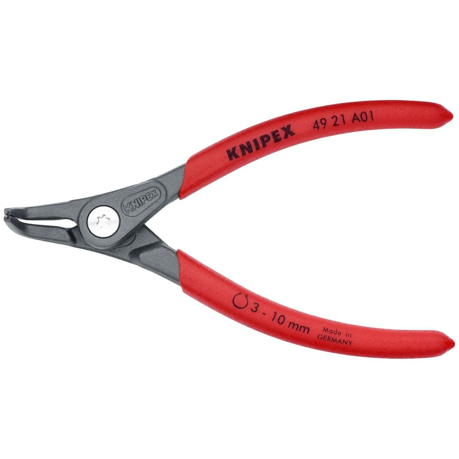 Knipex 49 21 A01 External 90&deg; Angled Precision Snap Ring Pliers - Image 1