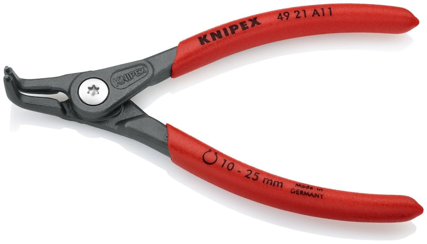 Knipex 49 21 A11 External 90&deg; Angled Precision Snap Ring Pliers - Image 2