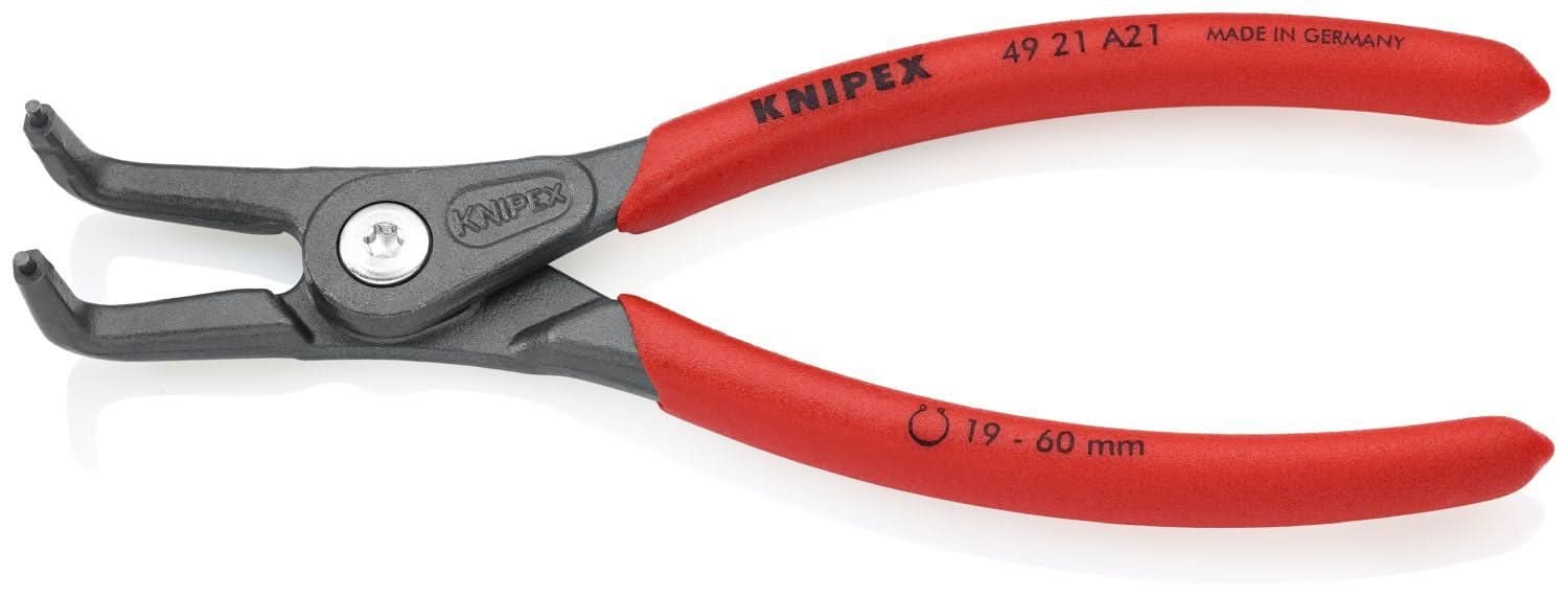 Knipex 49 21 A21 External 90&deg; Angled Precision Snap Ring Pliers - Image 3