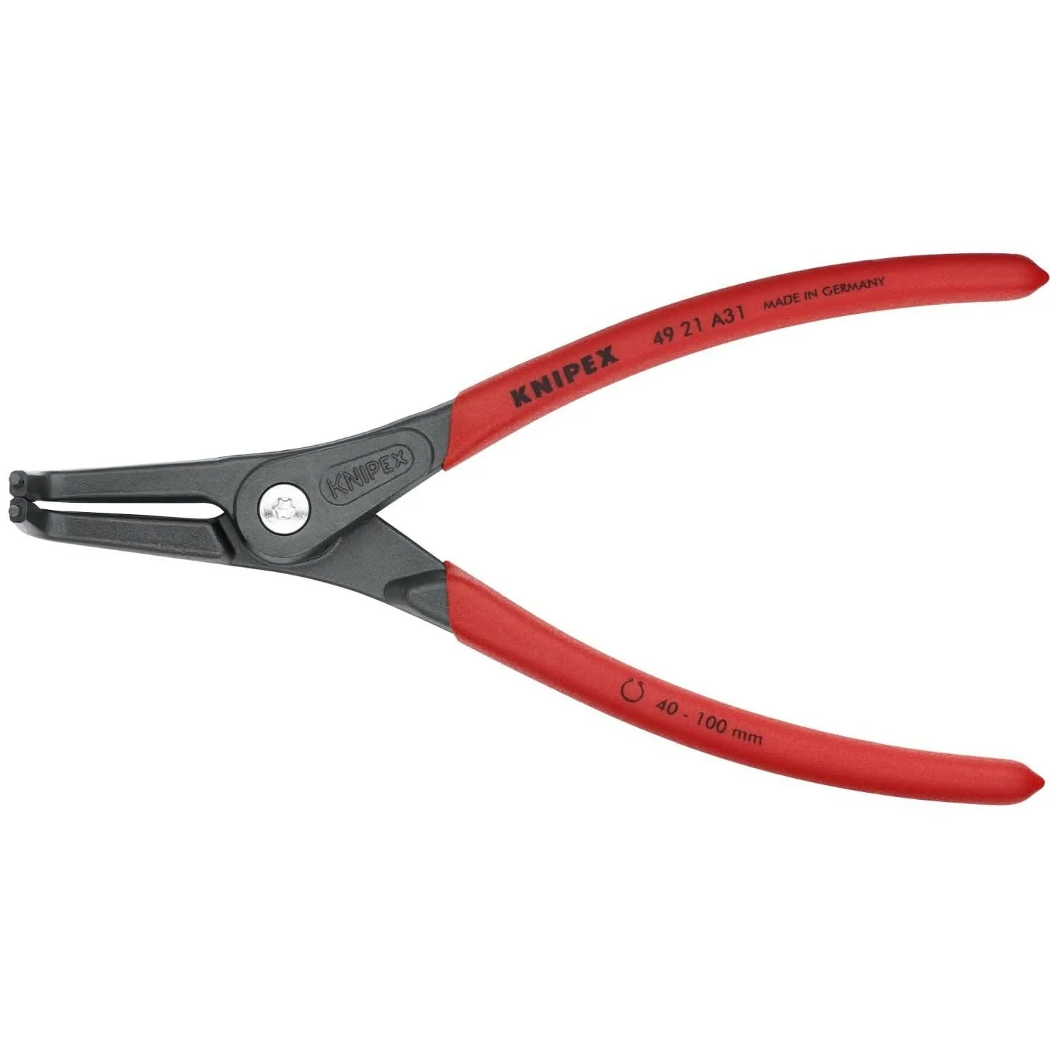 Knipex 49 21 A31 External 90&deg; Angled Precision Snap Ring Pliers