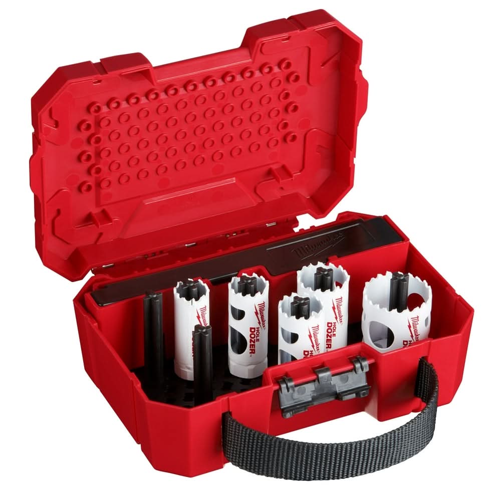 Milwaukee 49-22-4006 HOLE DOZER General-Purpose Hole Saw Kit, 9-Piece Set - Image 1
