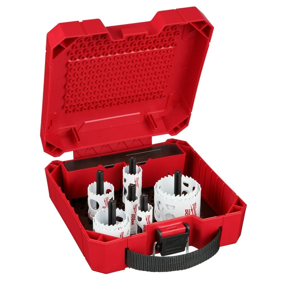 Milwaukee 49-22-4143 HOLE DOZER Plumbers Hole Saw Kit, 12-Piece Set - Image 1