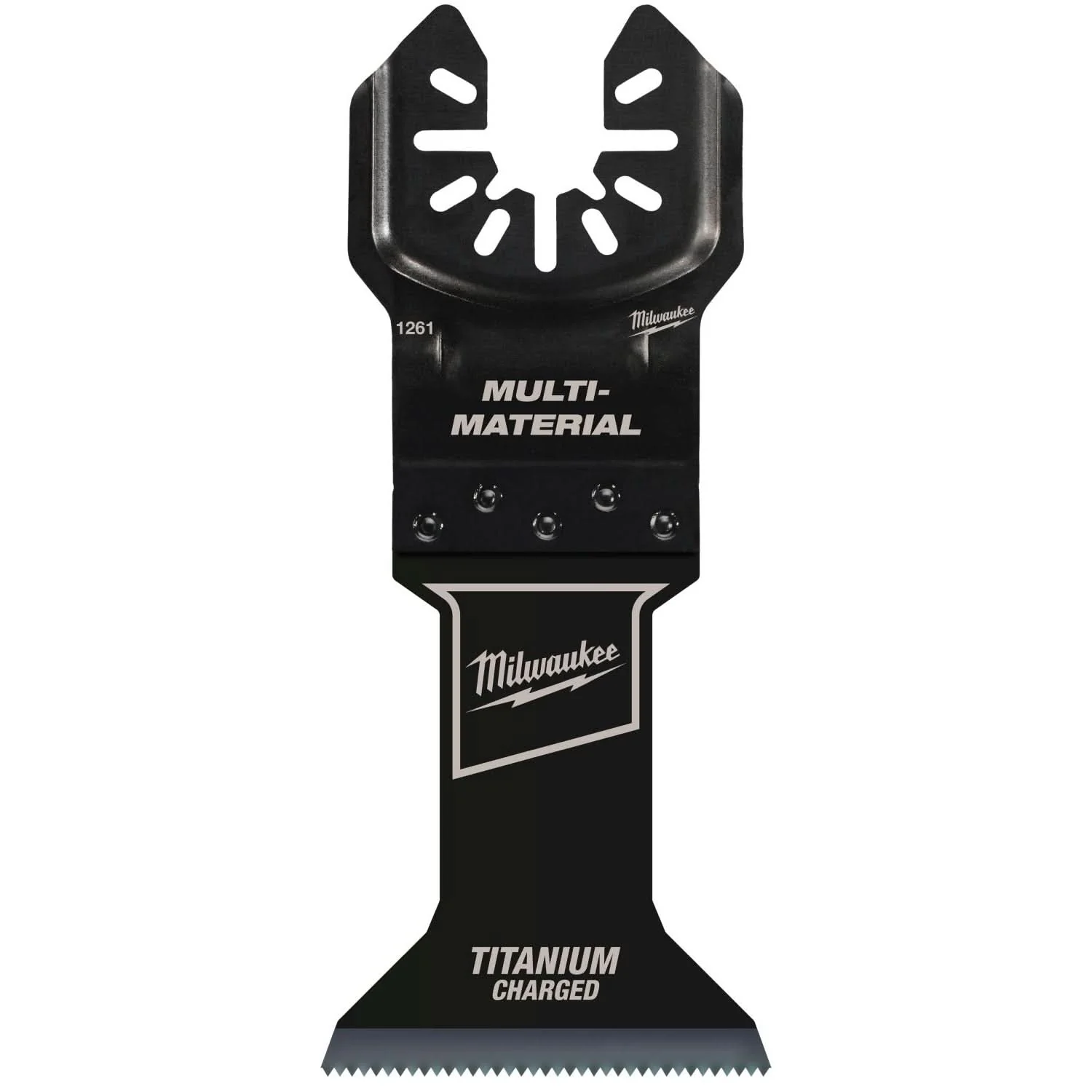 Milwaukee 49-25-1268 MILWAUKEE OPEN-LOK 1-3/4" TITANIUM CHARGED Bi-Metal Multi-Material Multi-Tool Blades 25PK - Image 1