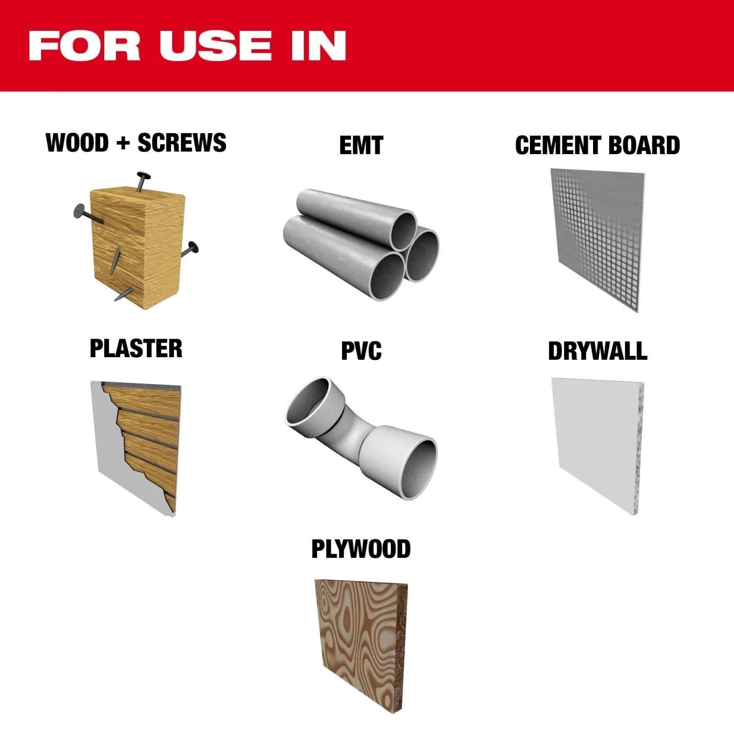 Milwaukee 49-25-1569 NITRUS CARBIDE Extreme Metal Universal Fit OPEN-LOK Multi-Tool Blade 10PK - Image 2
