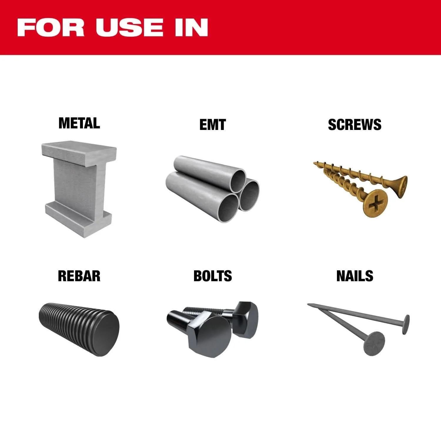 Milwaukee 49-25-1579 NITRUS CARBIDE Extreme Materials Universal Fit OPEN-LOK Multi-Tool Blade 10PK - Image 2