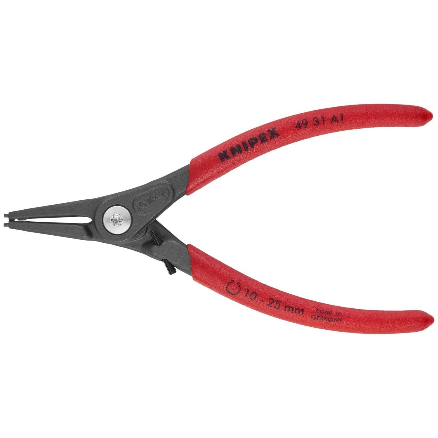 Knipex 49 31 A1 External Precision Snap Ring Pliers-Limiter - Image 1