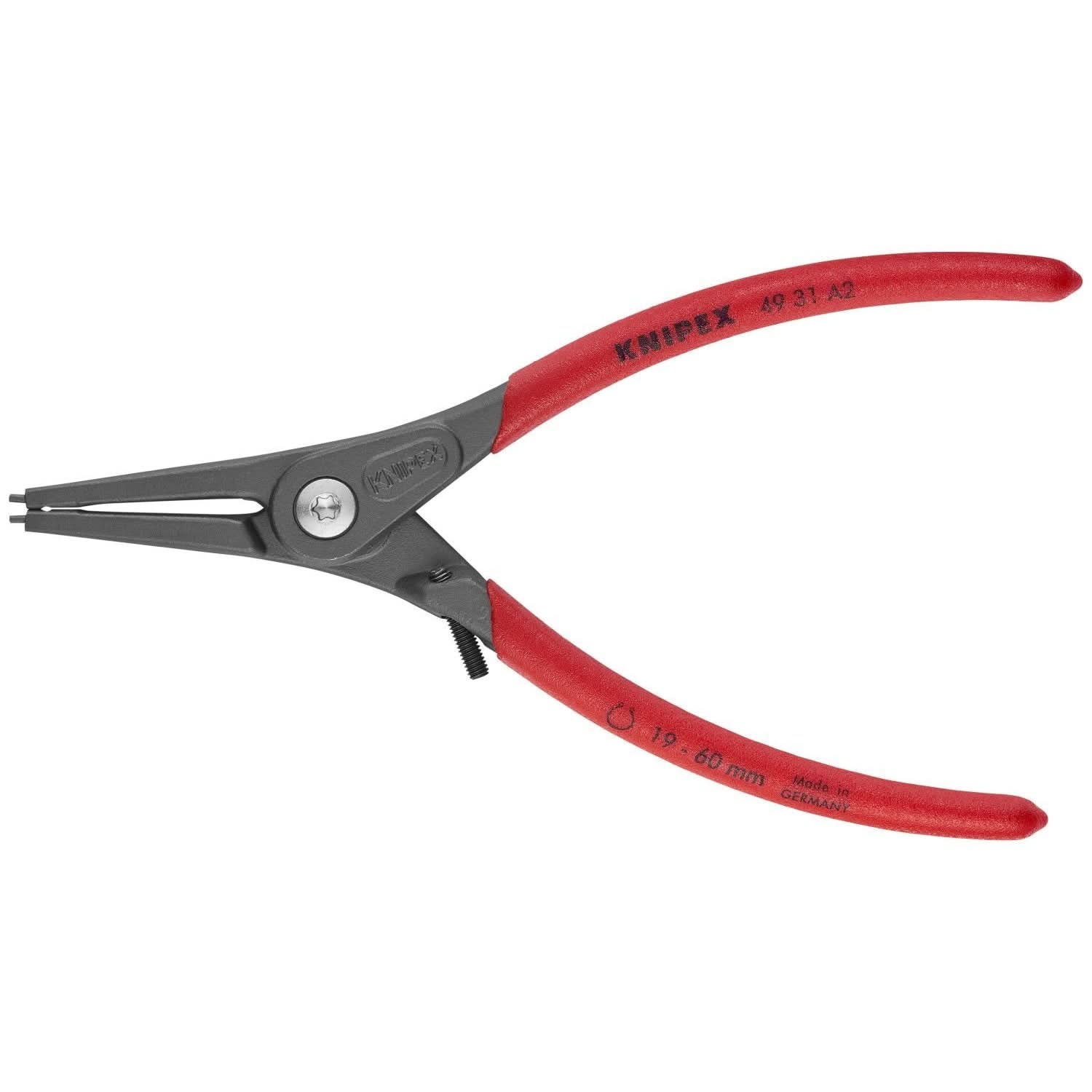 Knipex 49 31 A2 External Precision Snap Ring Pliers-Limiter - Image 1