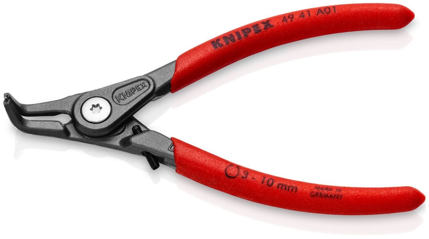 Knipex 49 41 A01 External 90&deg; Angled Precision Snap Ring Pliers-Limiter - Image 2