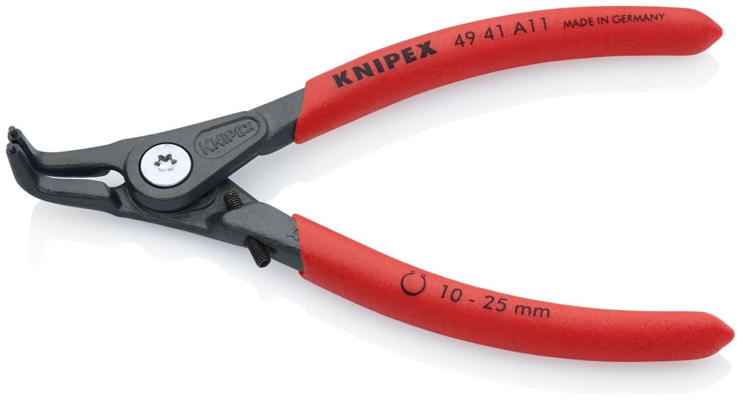 Knipex 49 41 A11 External 90&deg; Angled Precision Snap Ring Pliers-Limiter - Image 2