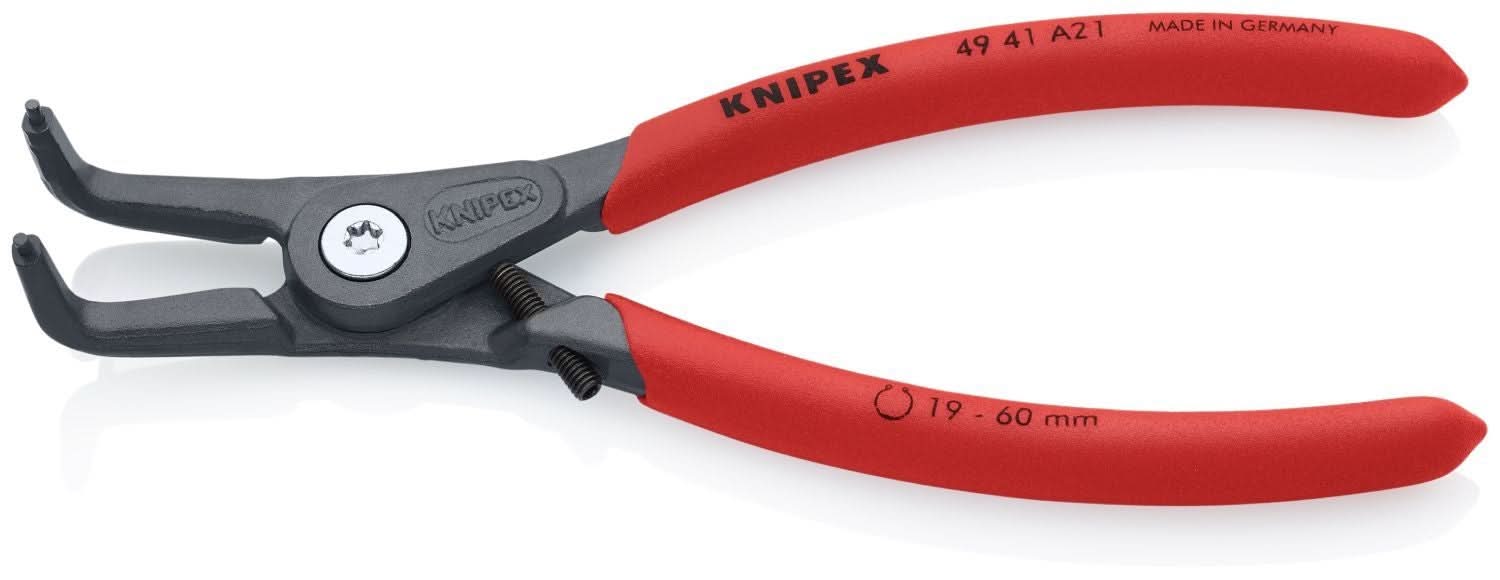 Knipex 49 41 A21 External 90&deg; Angled Precision Snap Ring Pliers-Limiter - Image 3