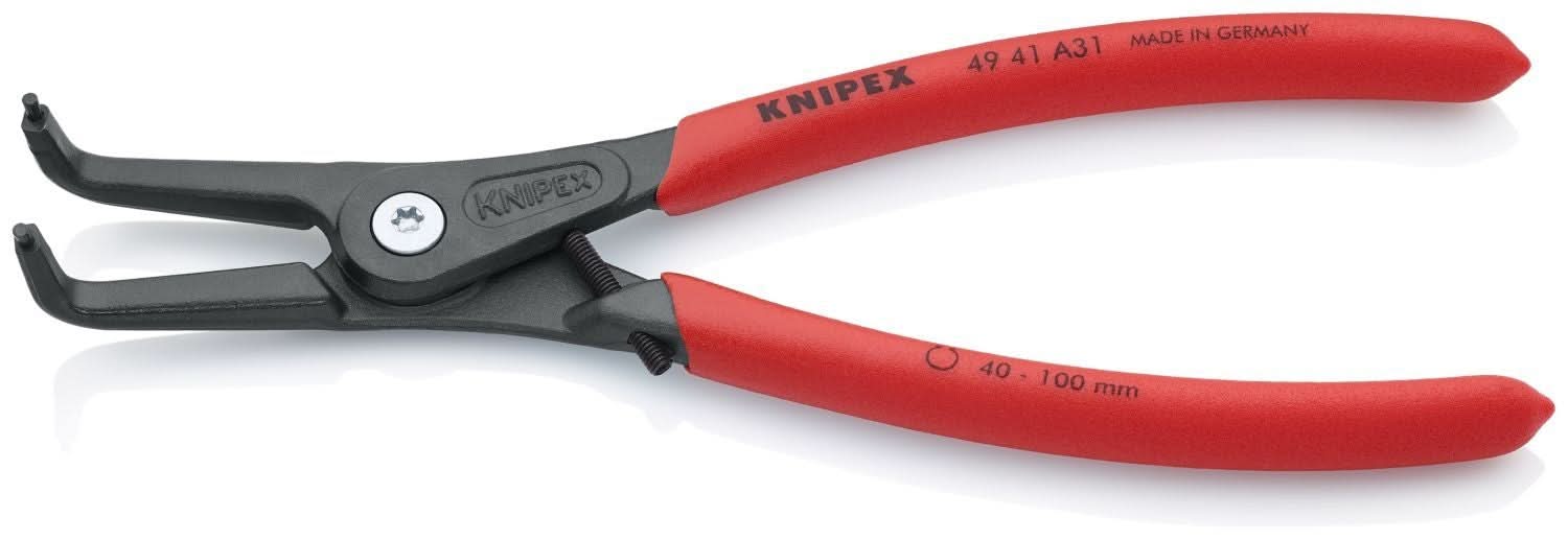 Knipex 49 41 A31 External 90&deg; Angled Precision Snap Ring Pliers-Limiter - Image 3