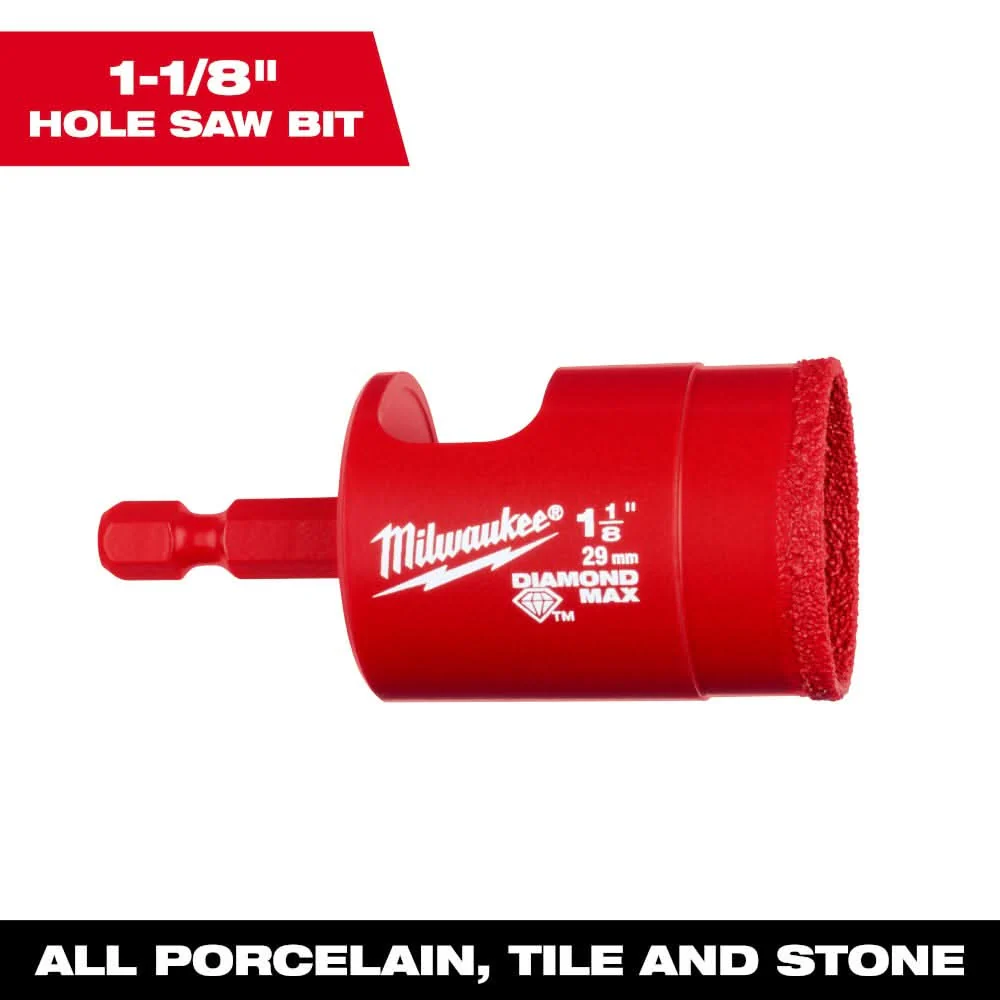 Milwaukee 49-56-0518 Milwaukee 1-1/8" Diamond Max Hole Saw Bit - Image 3