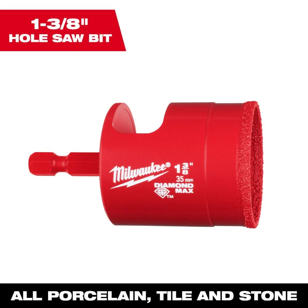 Milwaukee 49-56-0520 Milwaukee 1-3/8" Diamond Max Hole Saw Bit - Image 3