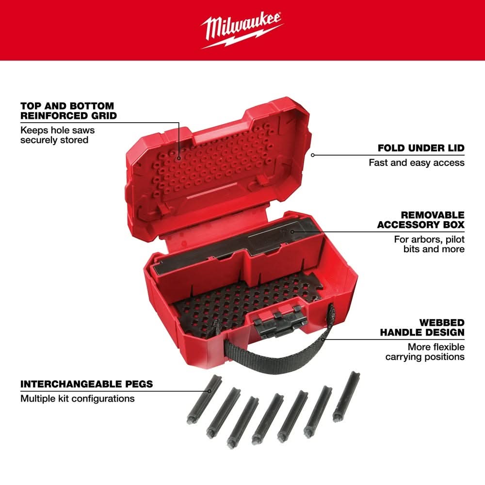Milwaukee 49-56-1006 Small Hole Saw Case - Image 2