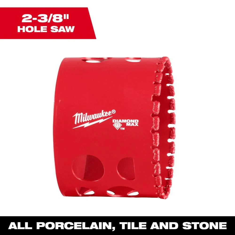 Milwaukee 49-56-5656 Milwaukee 2-3/8" Diamond Max Hole Saw - Image 2