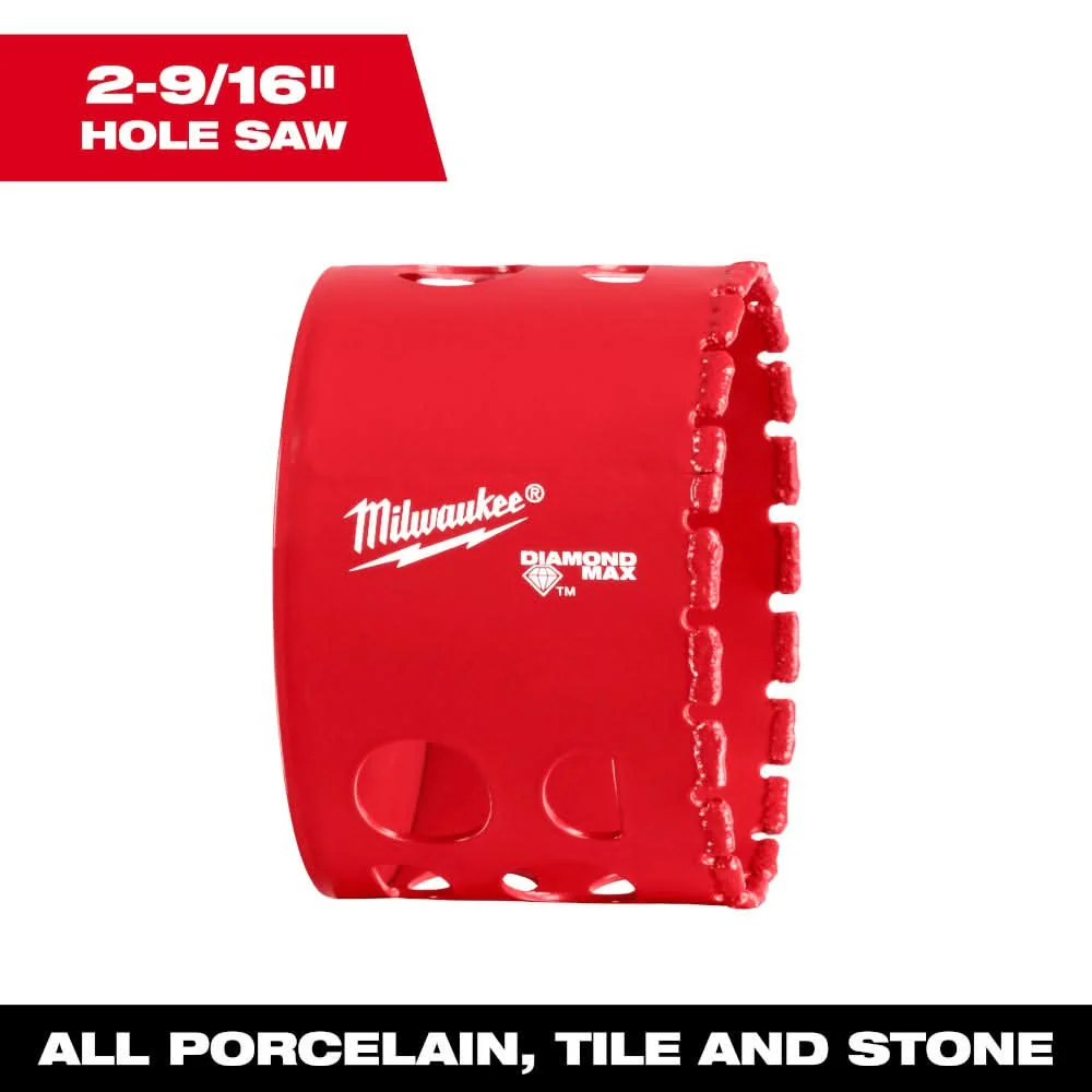 Milwaukee 49-56-5661 Milwaukee 2-9/16" Diamond Max Hole Saw - Image 2