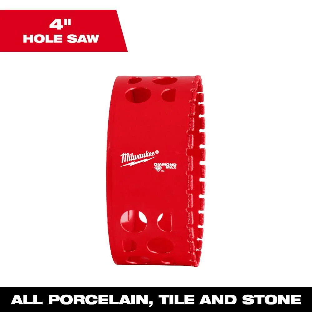 Milwaukee 49-56-5684 Milwaukee 4" Diamond Max Hole Saw - Image 2