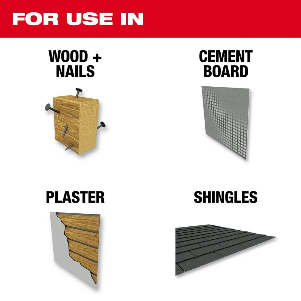 Milwaukee 49-56-9255 4-1/4" BIG HAWG with Carbide Teeth - Image 2