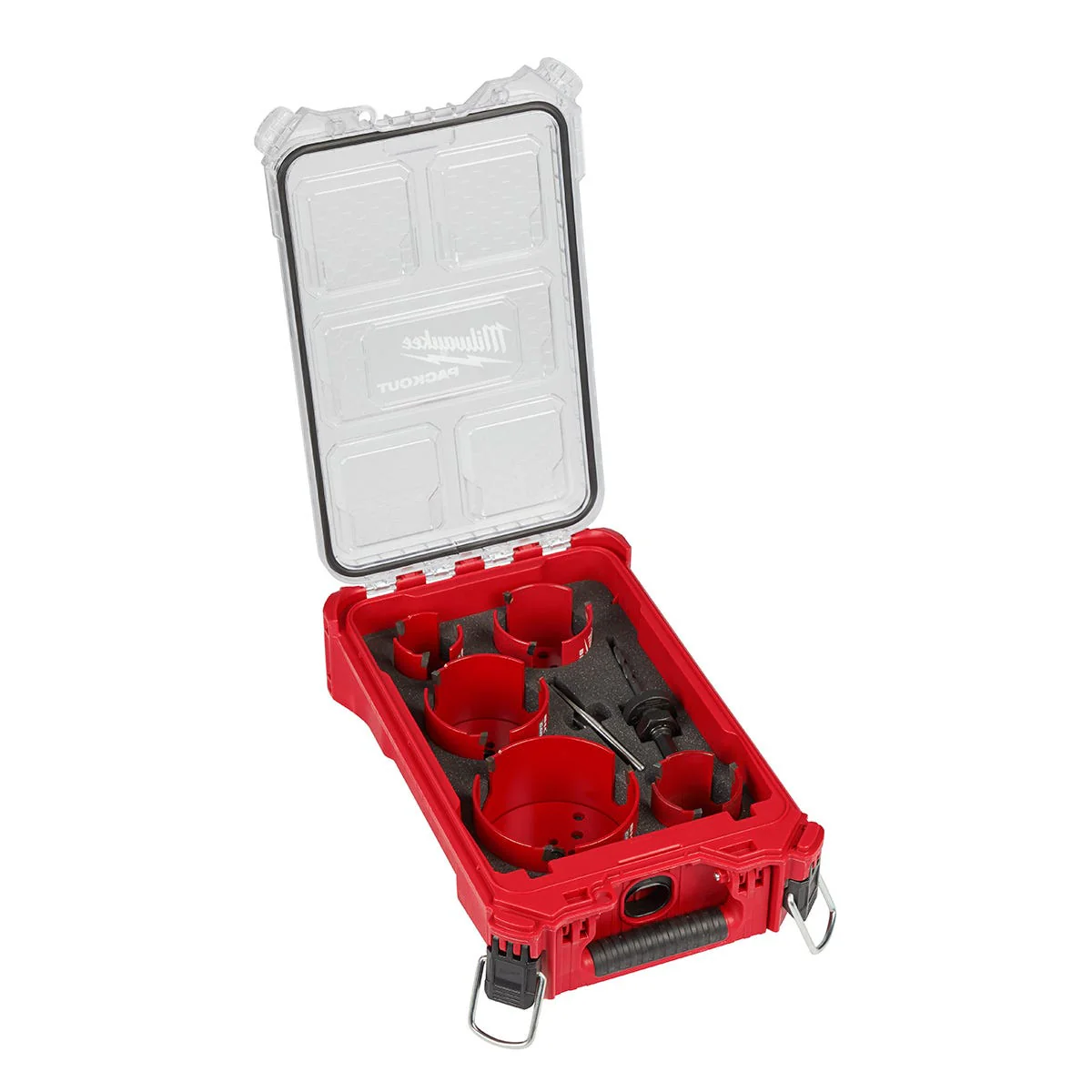 Milwaukee 49-56-9295 BIG HAWG 9-Piece Carbide Hole Saw Set PACKOUT Kit (PROMO) - Image 1