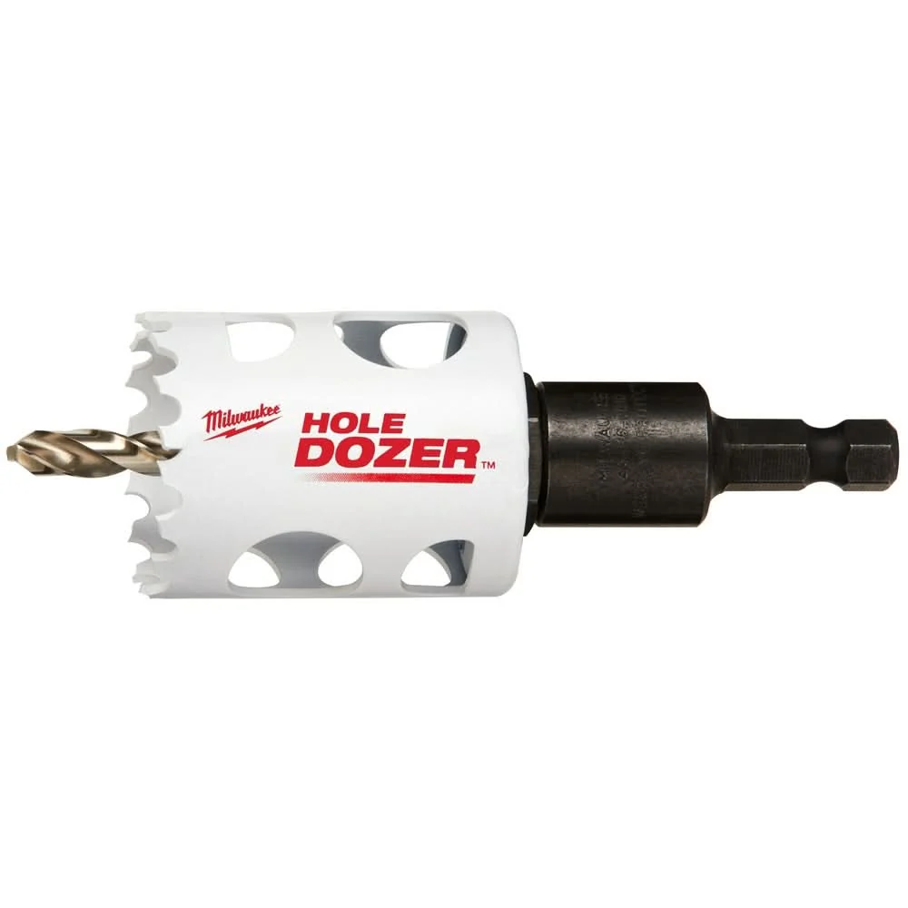 Milwaukee 49-56-9665 1-1/2-Inch Hole Dozer Bi-Metal Hole Saw with Arbor - Image 1