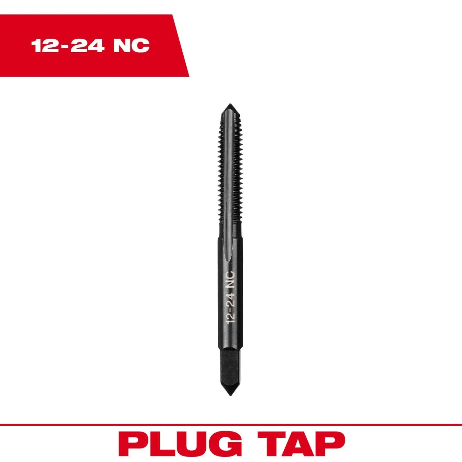 Milwaukee 49-57-5130 12-24 NC Straight Flute Plug Tap - Image 3