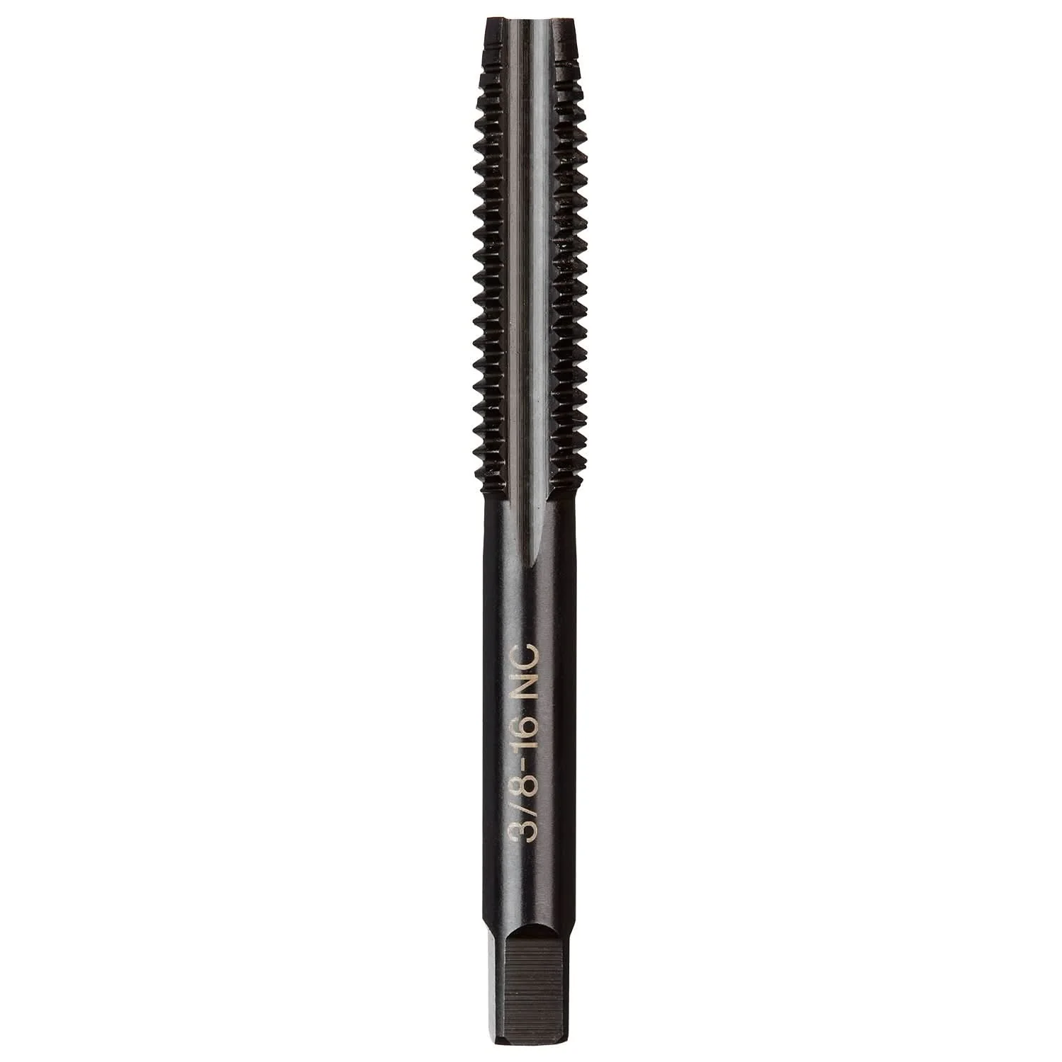 Milwaukee 49-57-5148 3/8"-16 NC Straight Flute Plug Tap - Image 1