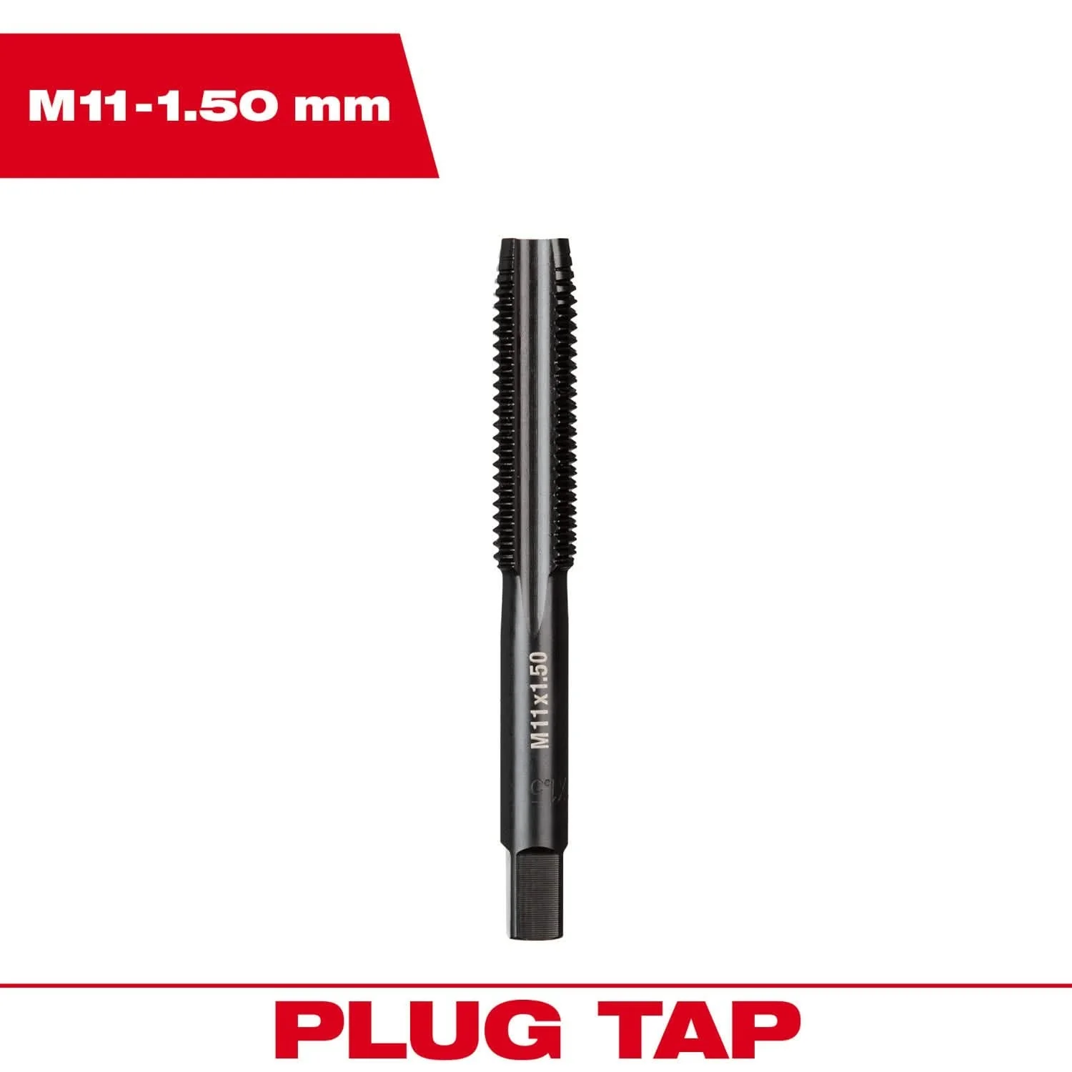Milwaukee 49-57-5156 M11-1.50 mm Straight Flute Plug Tap - Image 3