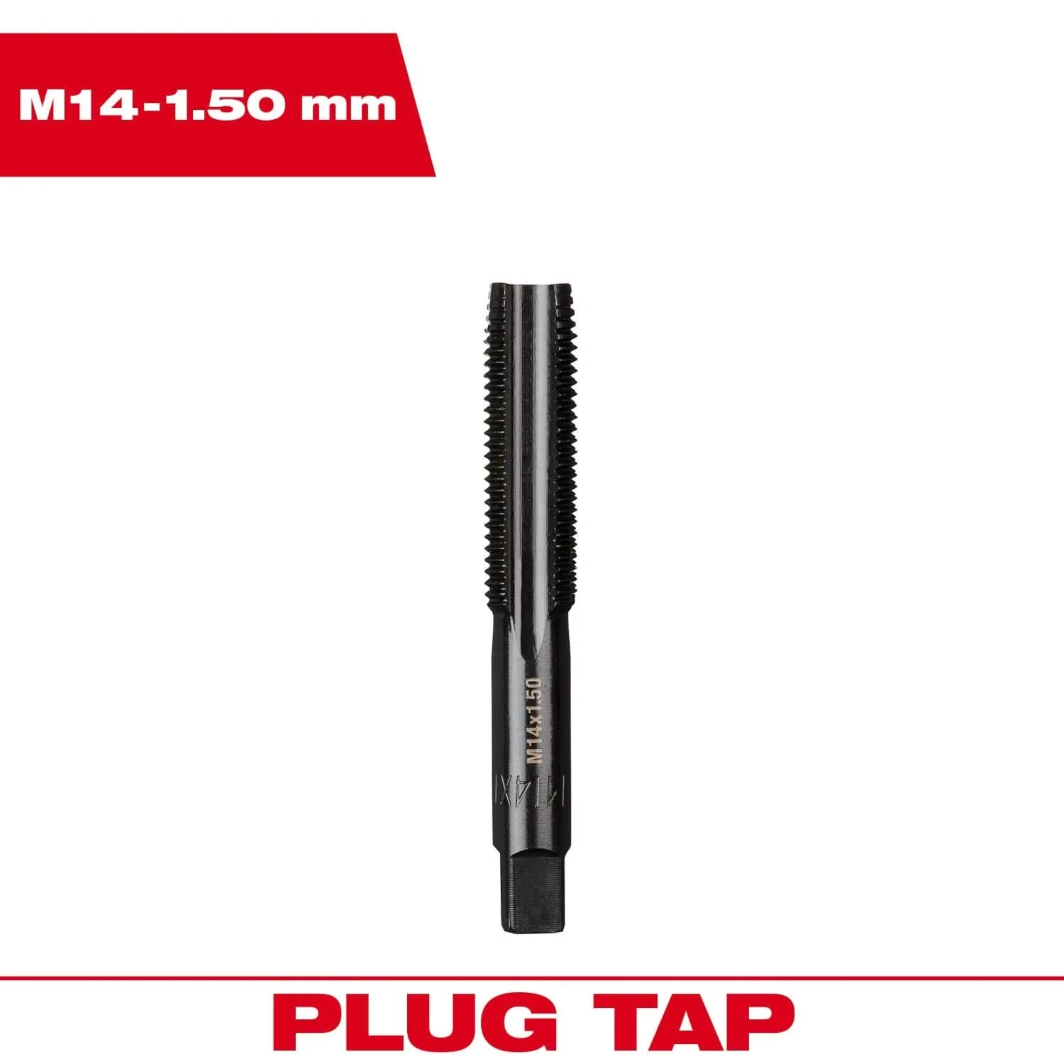 Milwaukee 49-57-5166 M14-1.50 mm Straight Flute Plug Tap - Image 3