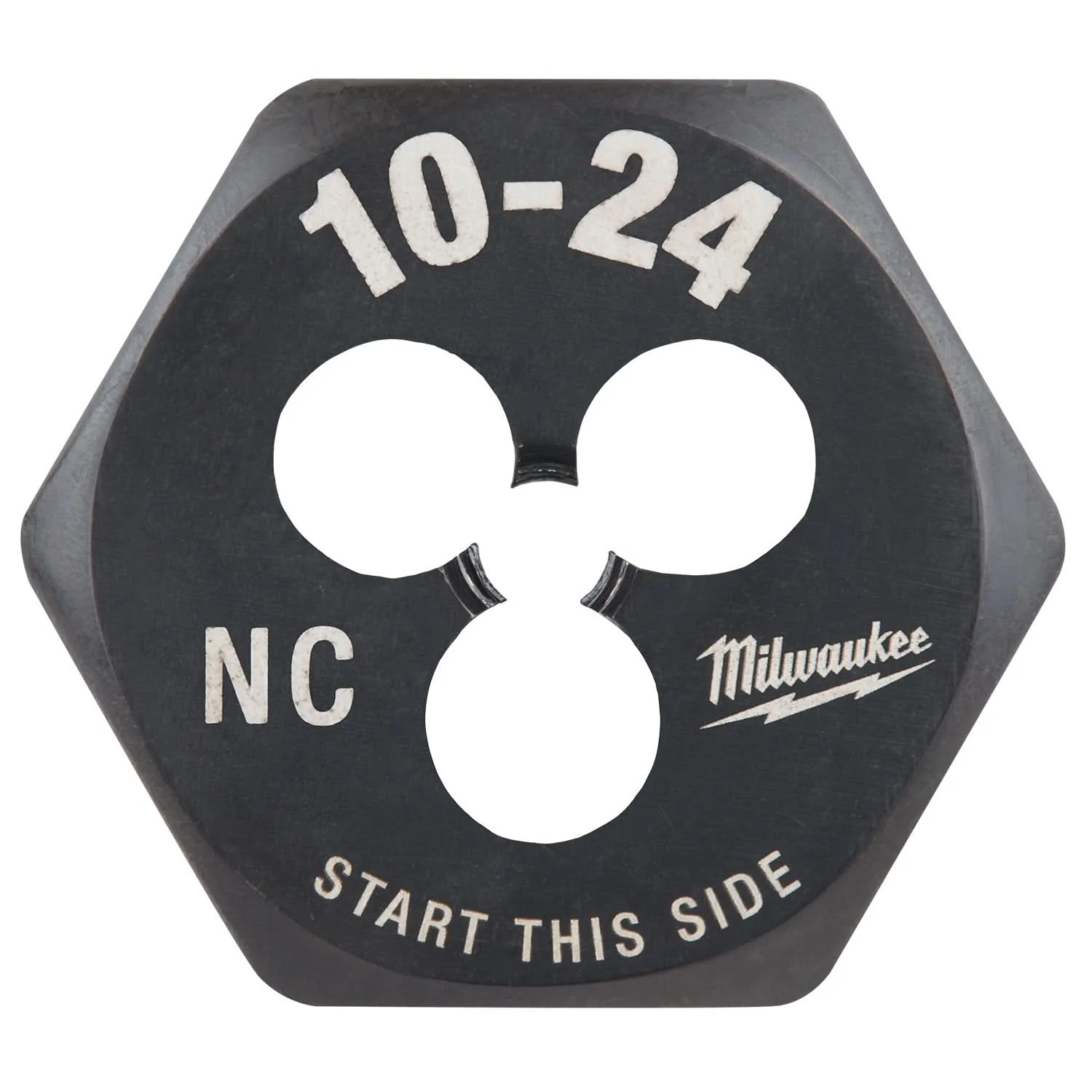 Milwaukee 49-57-5325 10-24 NC 1-Inch Hex Threading Die - Image 1
