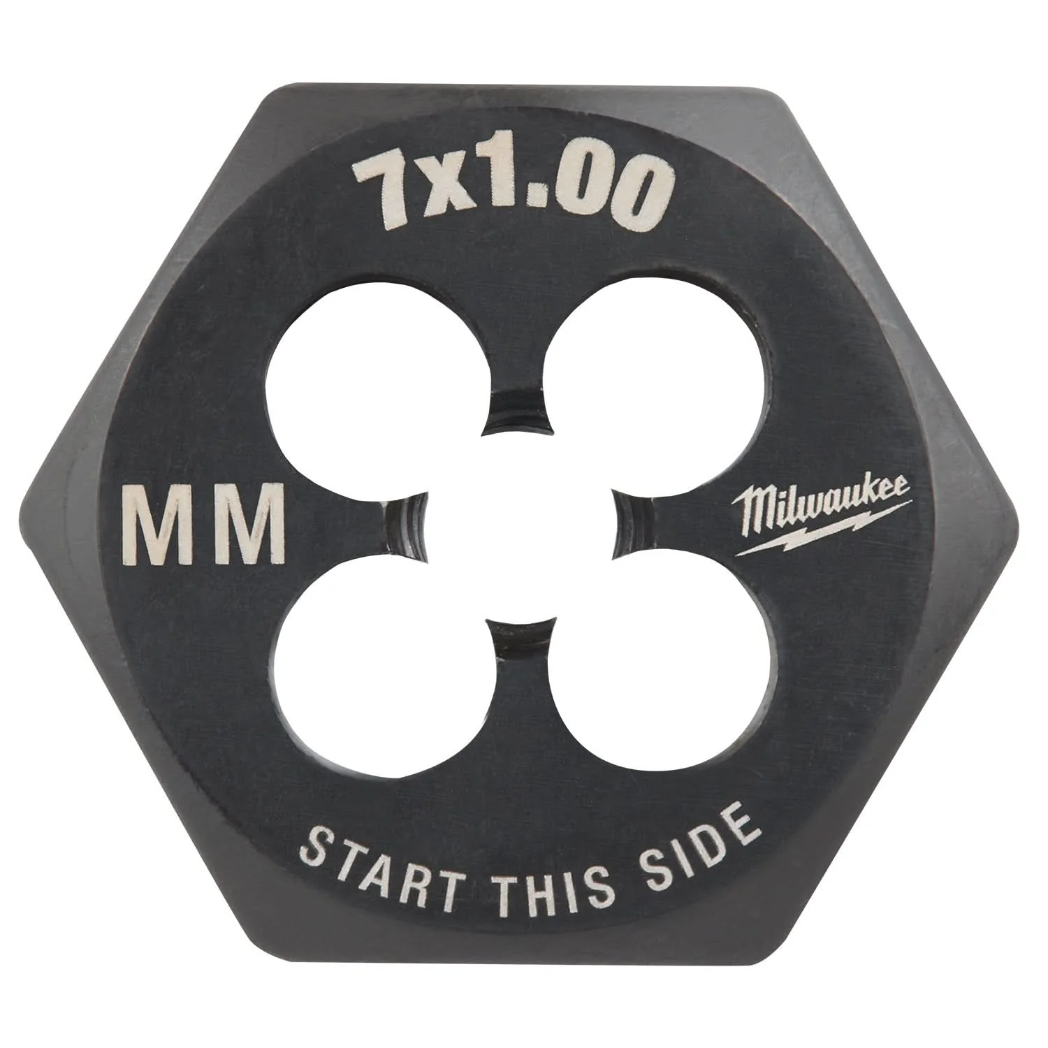 Milwaukee 49-57-5341 M7-1.00 mm 1-Inch Hex Threading Die - Image 1