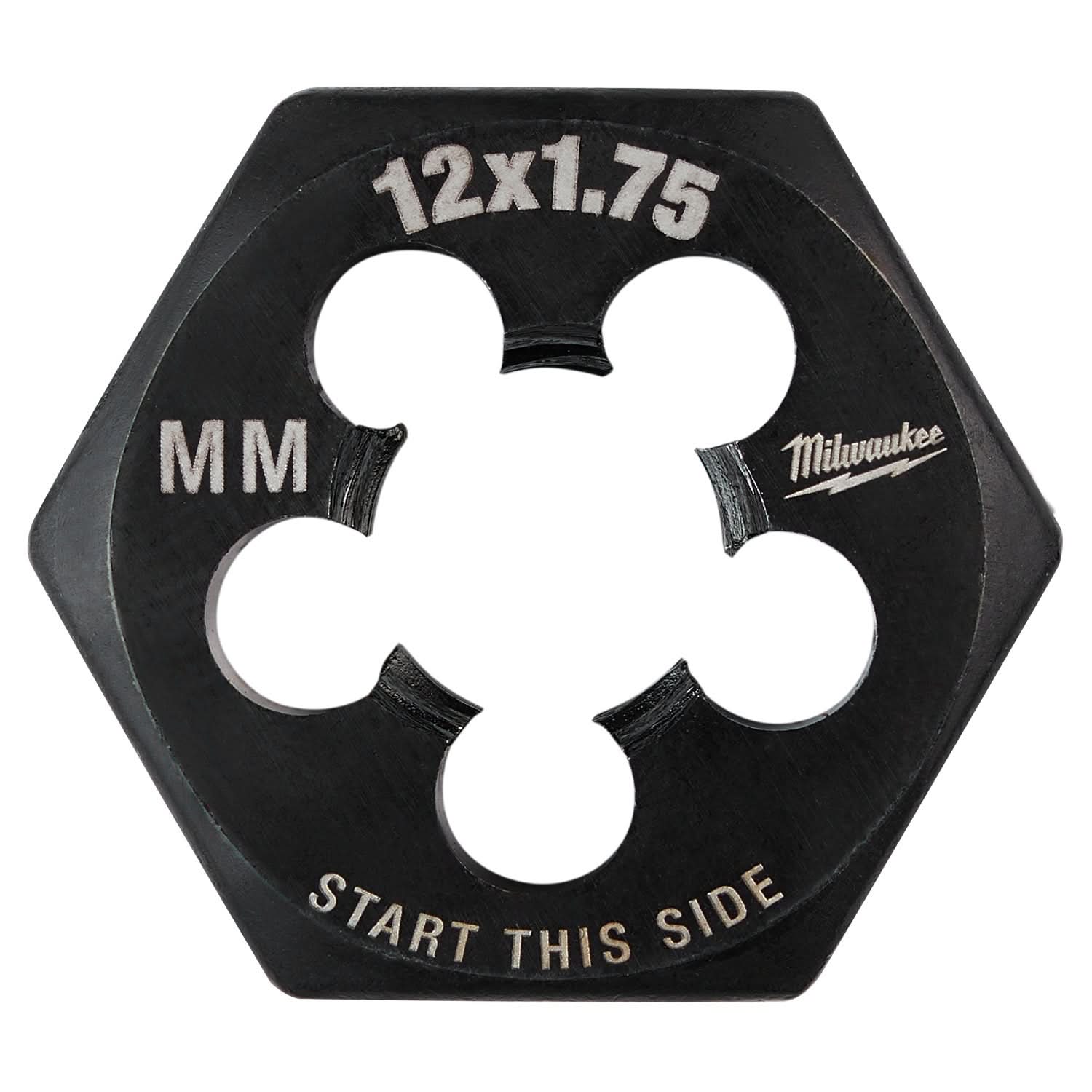 Milwaukee 49-57-5358 M12-1.75 mm 1-Inch Hex Threading Die - Image 1