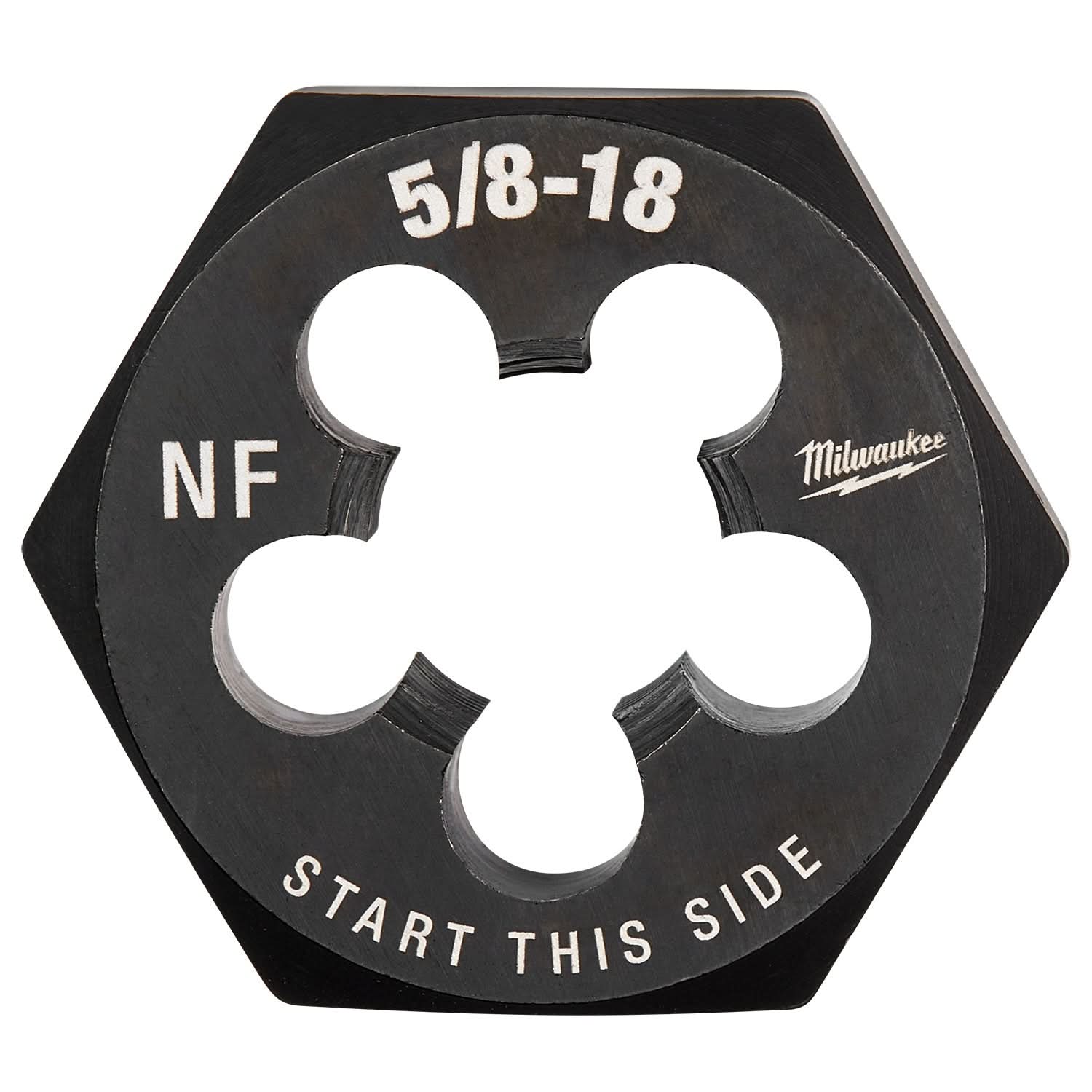 Milwaukee 49-57-5371 5/8″-18 NF 1-7/16″ Hex Threading Die