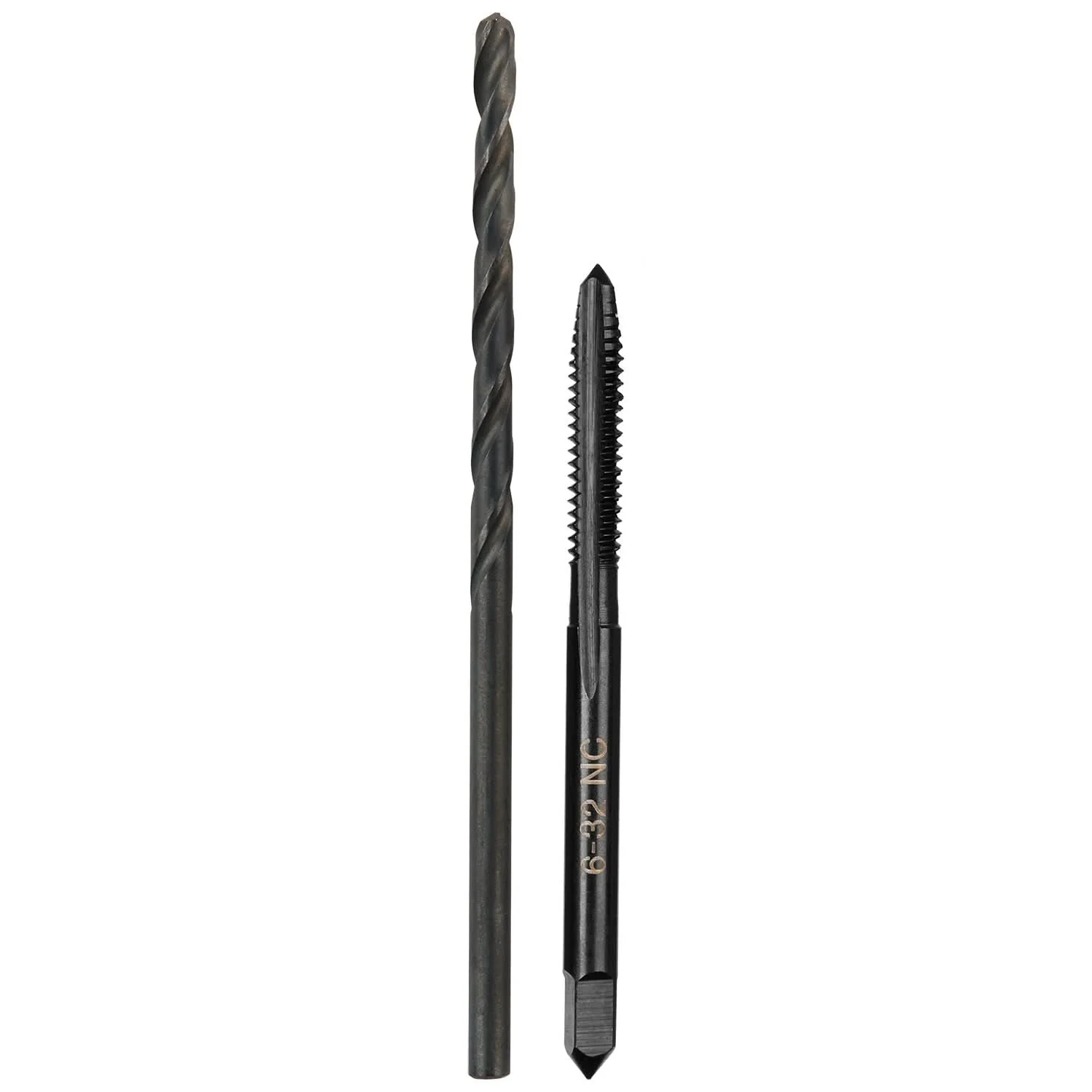 Milwaukee 49-57-5515 6-32 NC Straight Flute Plug Tap & #36 Drill Bit - Image 1