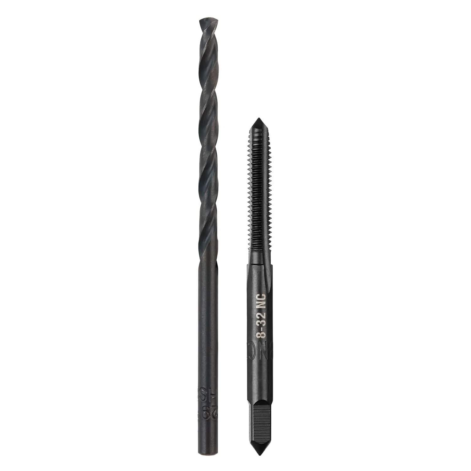 Milwaukee 49-57-5521 8-32 NC Straight Flute Plug Tap & #29 Drill Bit - Image 1