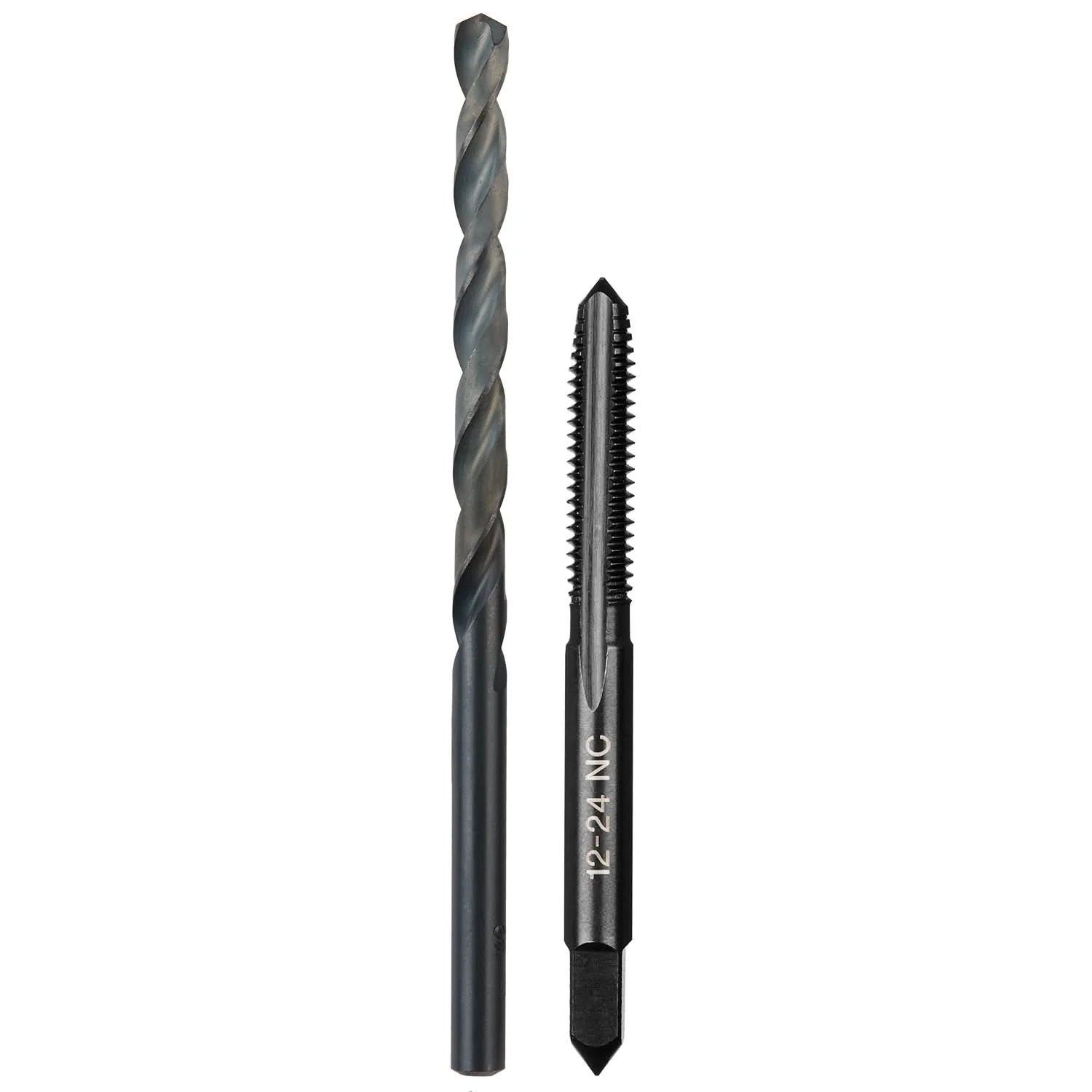 Milwaukee 49-57-5530 12-24 NC Straight Flute Plug Tap & #16 Drill Bit - Image 1