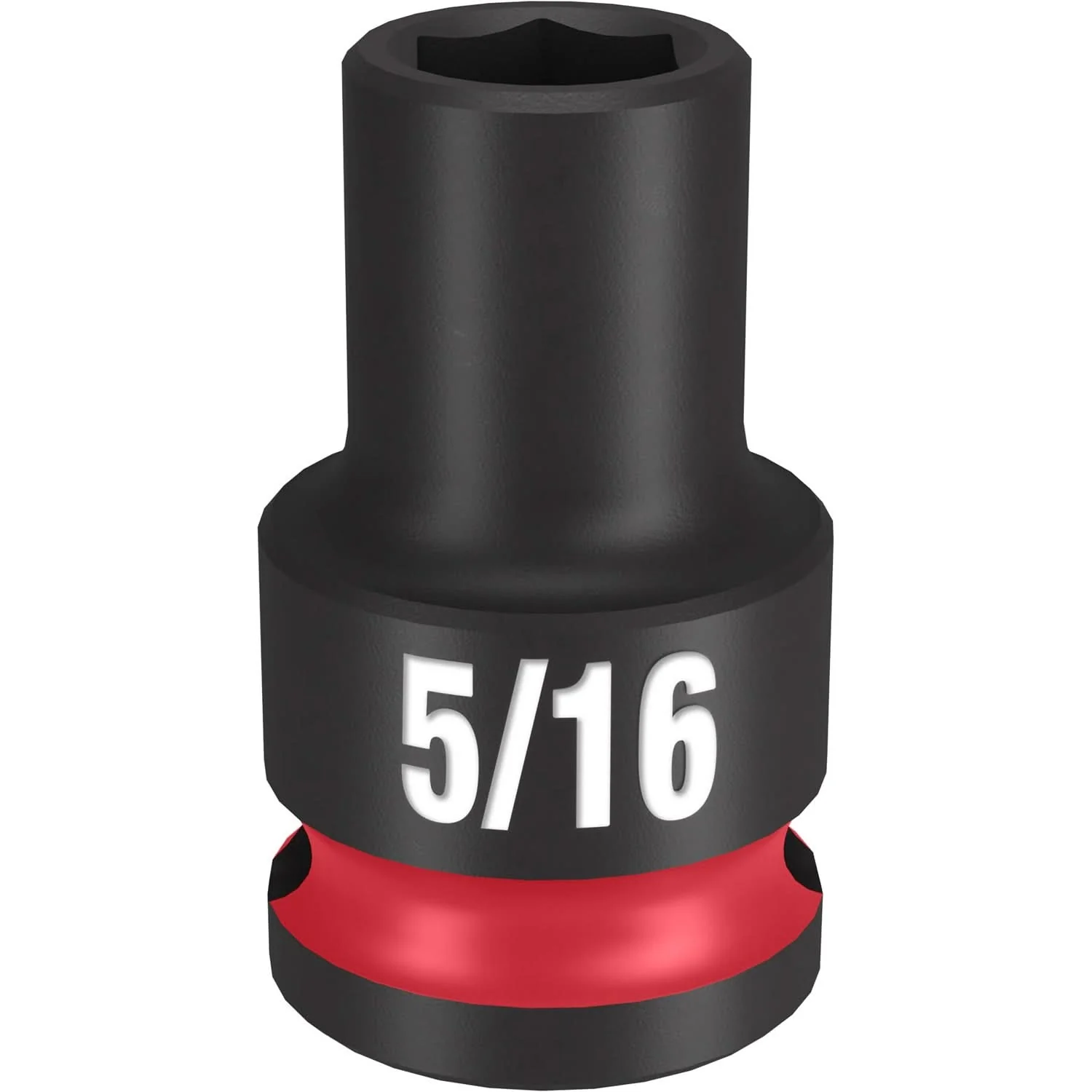 Milwaukee 49-66-6102 SHOCKWAVE Impact Duty 3/8-Inch Drive 5/16-Inch Standard 6 Point Socket - Image 1