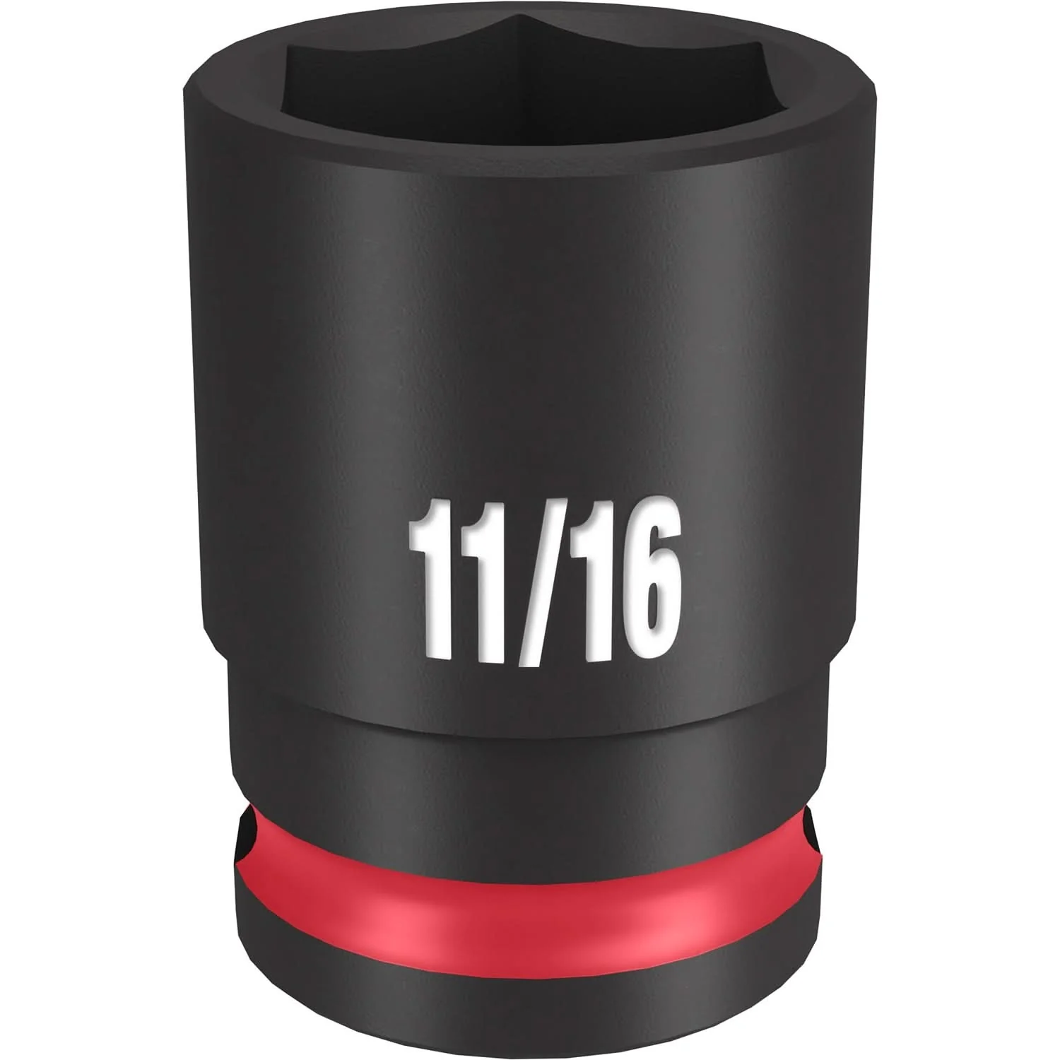 Milwaukee 49-66-6109 SHOCKWAVE Impact Duty 3/8-Inch Drive 11/16-Inch Standard 6 Point Socket - Image 1