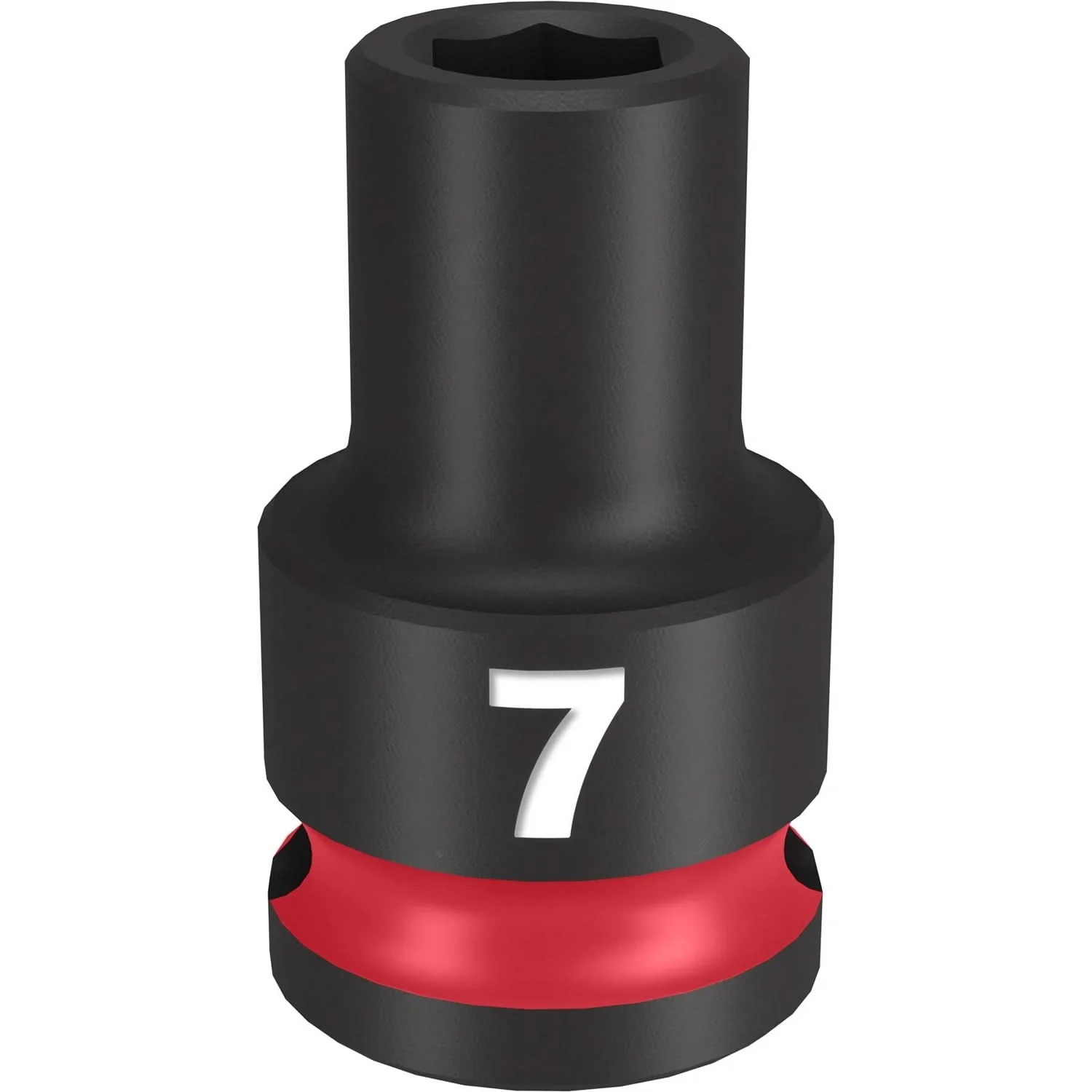 Milwaukee 49-66-6131 SHOCKWAVE Impact Duty 3/8-Inch Drive 7MM Standard 6 Point Socket - Image 1