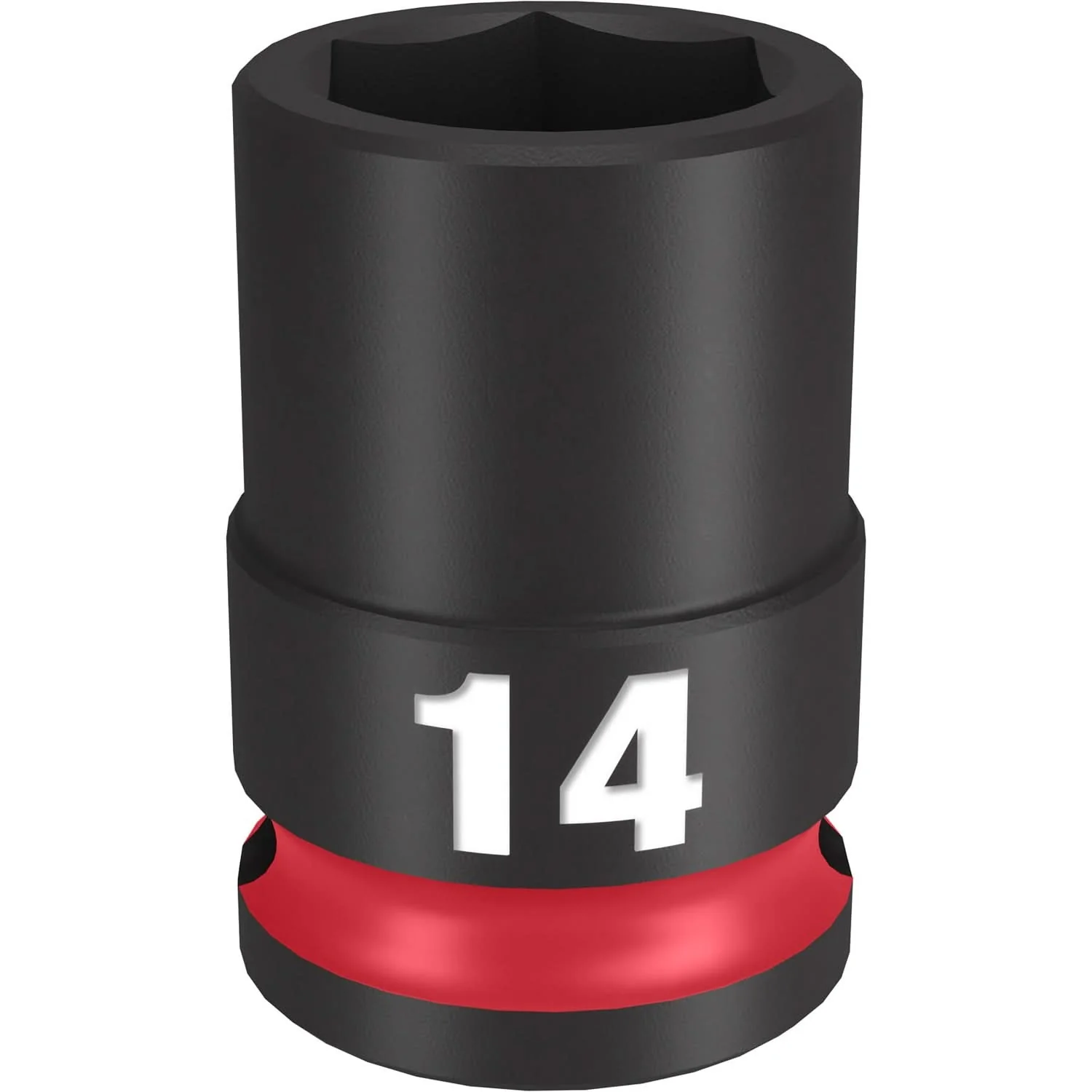 Milwaukee 49-66-6138 SHOCKWAVE Impact Duty 3/8-Inch Drive 14MM Standard 6 Point Socket - Image 1
