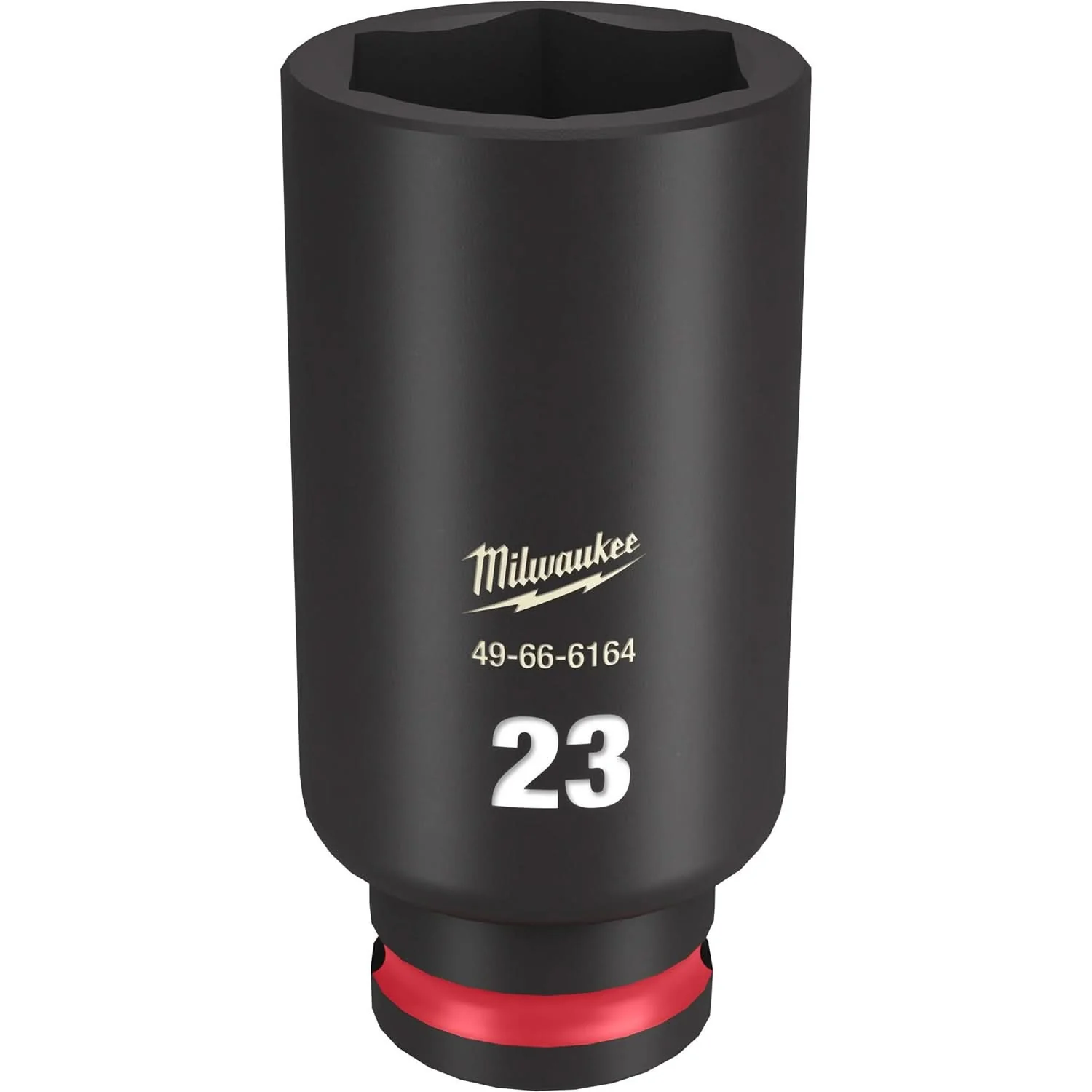 Milwaukee 49-66-6164 SHOCKWAVE Impact Duty 3/8-Inch Drive 23MM Deep 6 Point Socket - Image 1