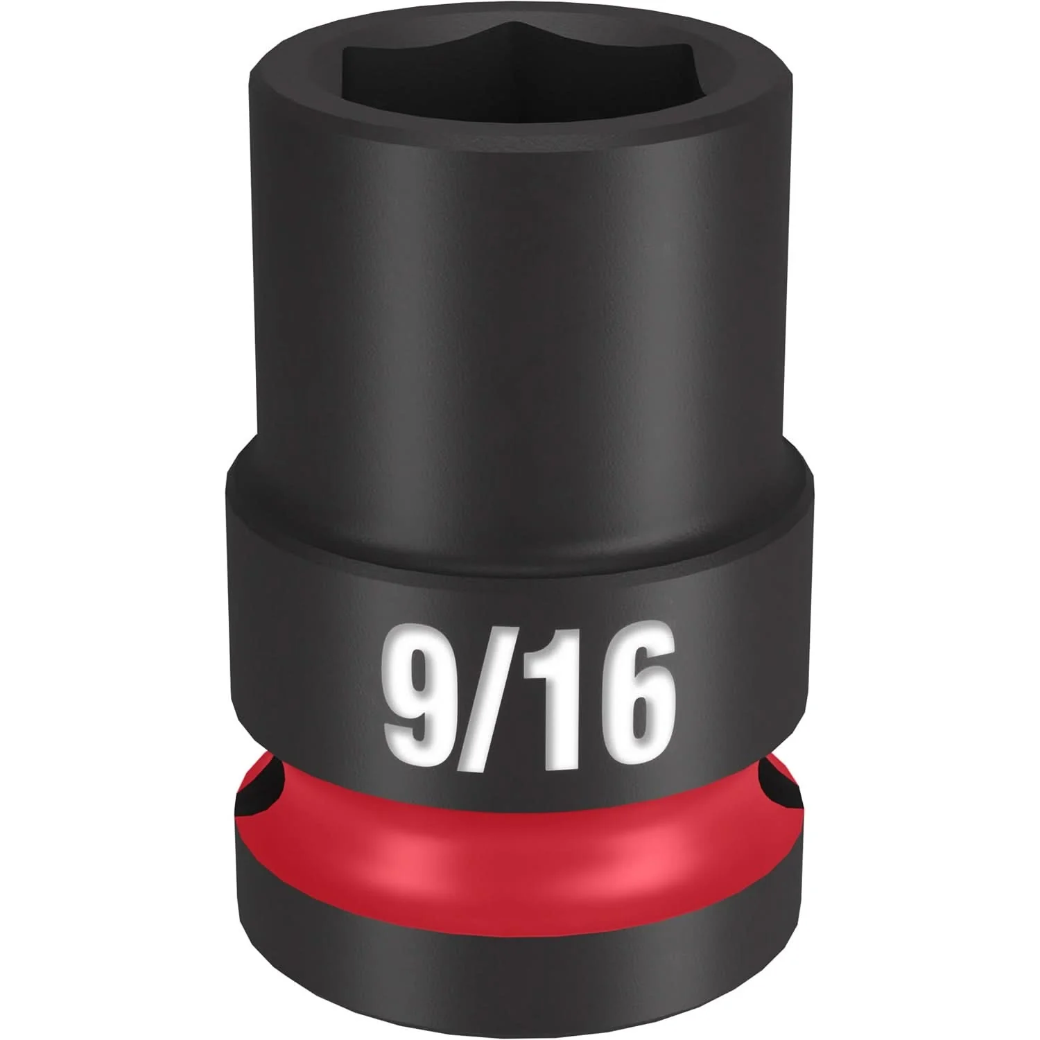 Milwaukee 49-66-6203 SHOCKWAVE Impact Duty 1/2-Inch Drive 9/16-Inch Standard 6 Point Socket - Image 1