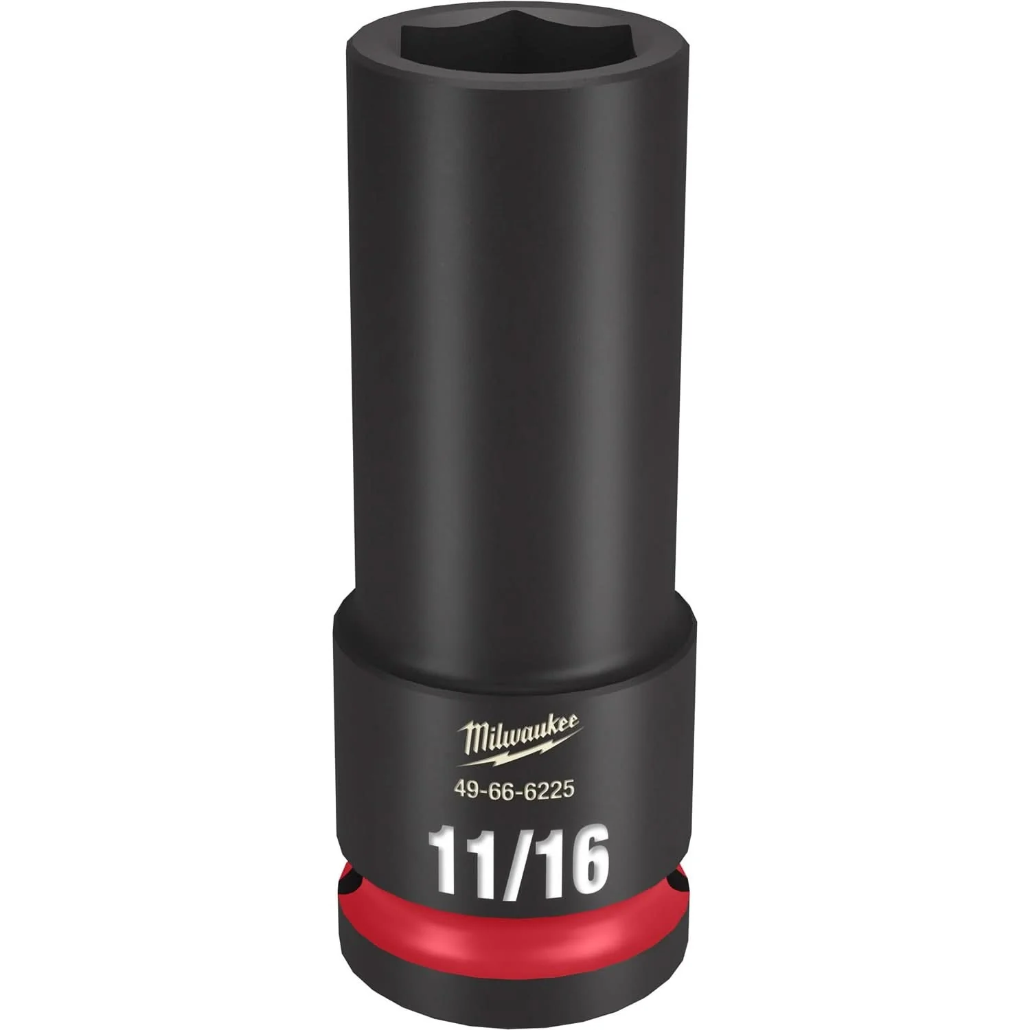 Milwaukee 49-66-6225 SHOCKWAVE Impact Duty 1/2-Inch Drive 11/16-Inch Deep 6 Point Socket - Image 1