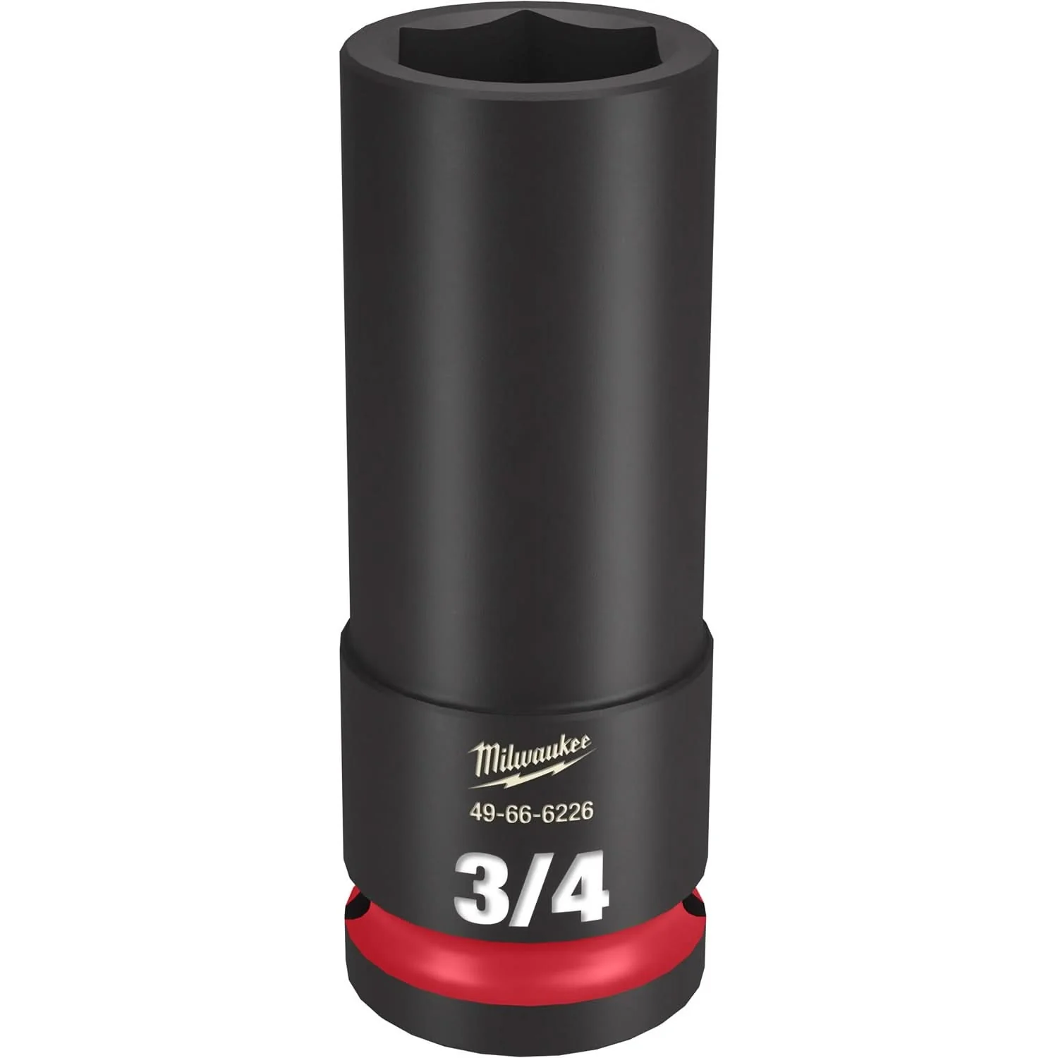 Milwaukee 49-66-6226 SHOCKWAVE Impact Duty 1/2-Inch Drive 3/4-Inch Deep 6 Point Socket - Image 1