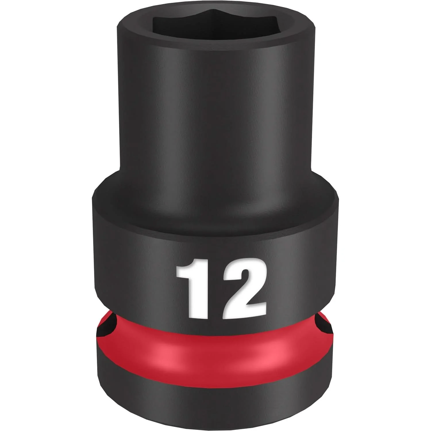 Milwaukee 49-66-6244 SHOCKWAVE Impact Duty 1/2-Inch Drive 12MM Standard 6 Point Socket - Image 1