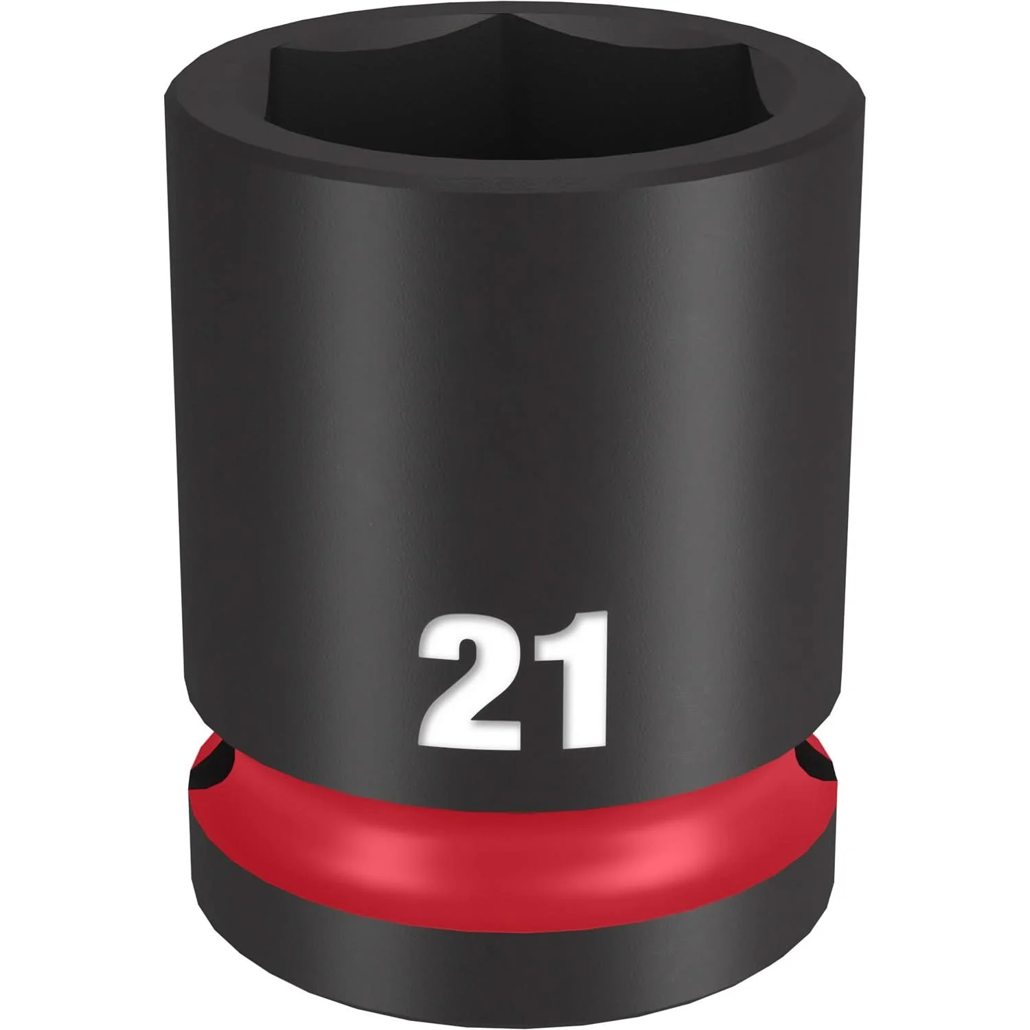 Milwaukee 49-66-6253 SHOCKWAVE Impact Duty 1/2-Inch Drive 21MM Standard 6 Point Socket - Image 1
