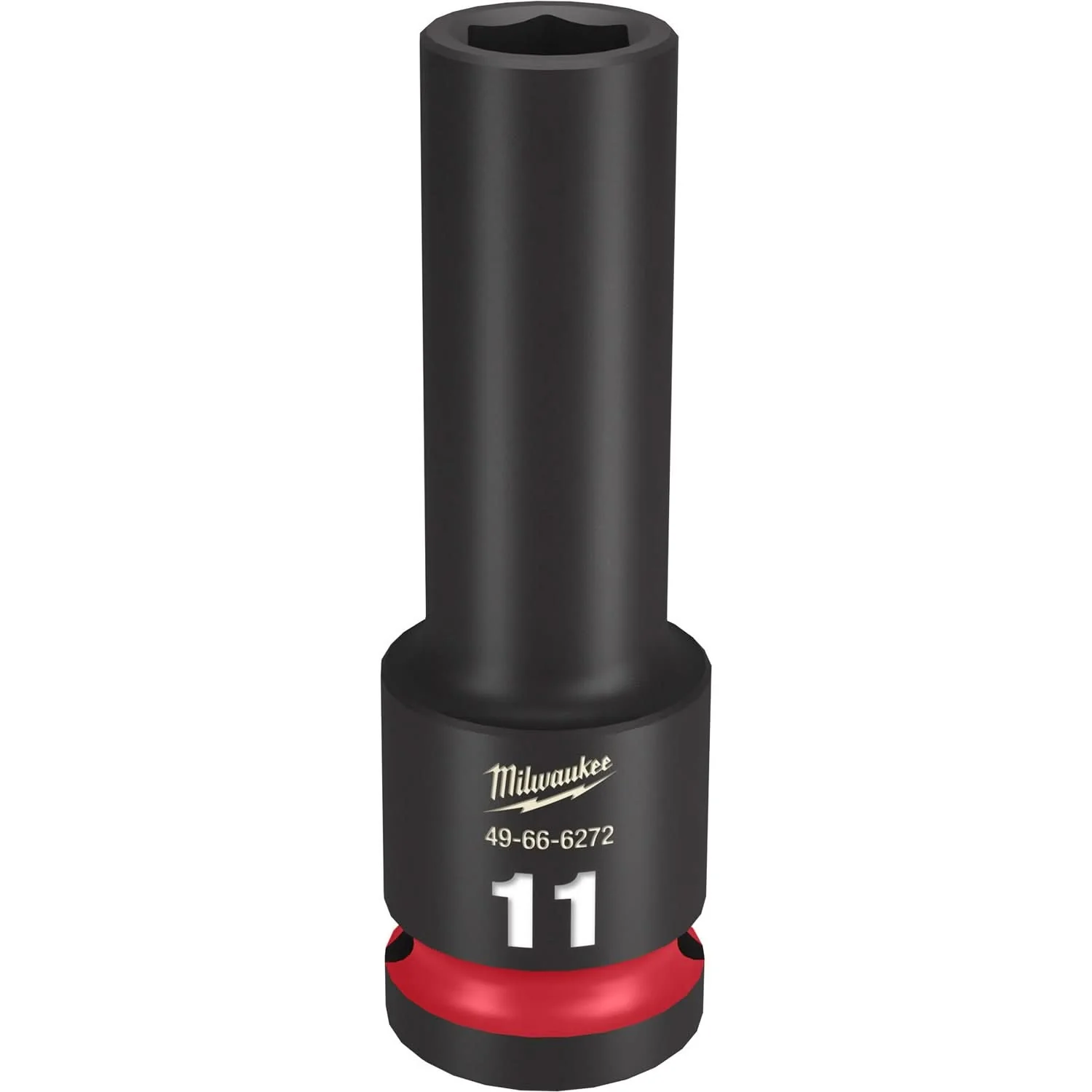 Milwaukee 49-66-6272 SHOCKWAVE Impact Duty 1/2-Inch Drive 11MM Deep 6 Point Socket - Image 1